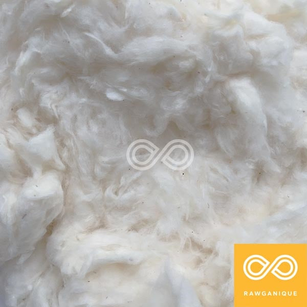 100% Organic Cotton Premium Batting - Fill (USA) (Per Pound) (100% Biodegradable)