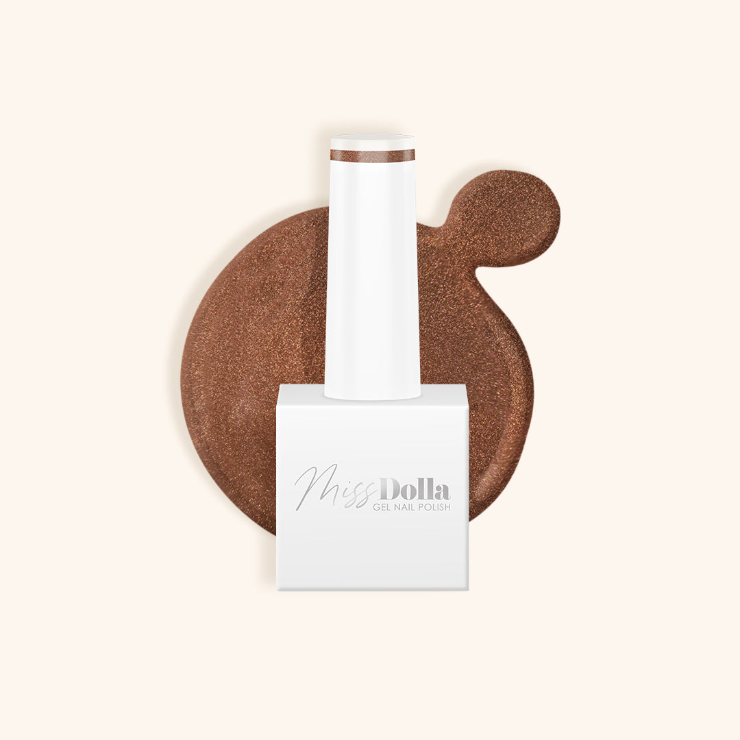 "Bronzer" gel nail polish