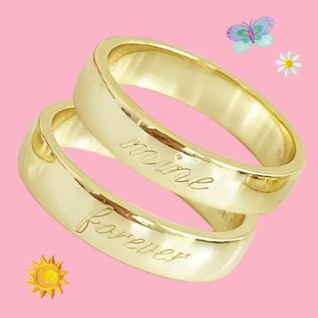 You’re Mine Forever Rings