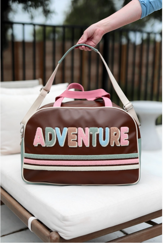 Adventure Jadelynn Brooke Color Block Duffel