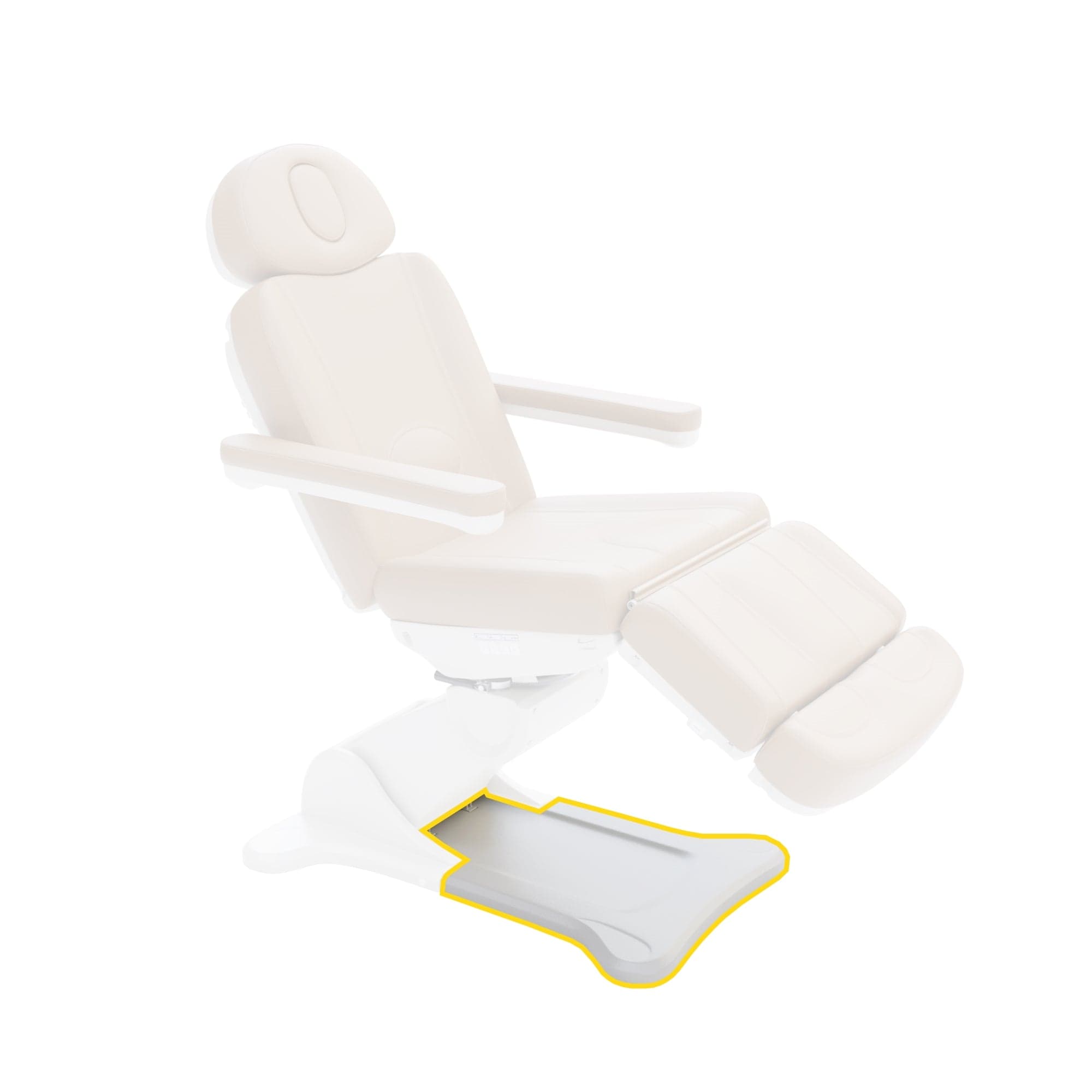 2246B treatment chair - Base (Front Plastic)