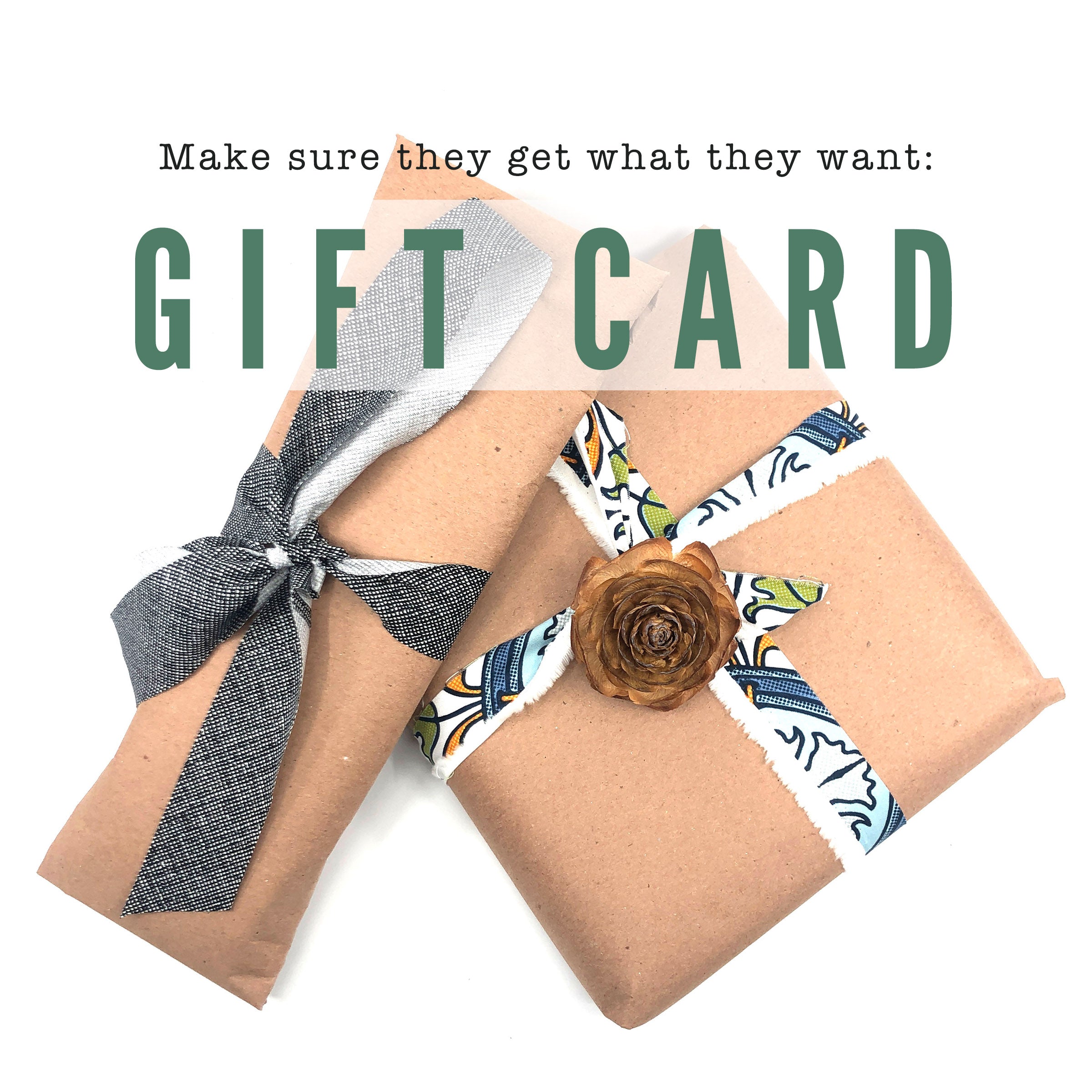 $ GIFT CARD $ - You choose the amount