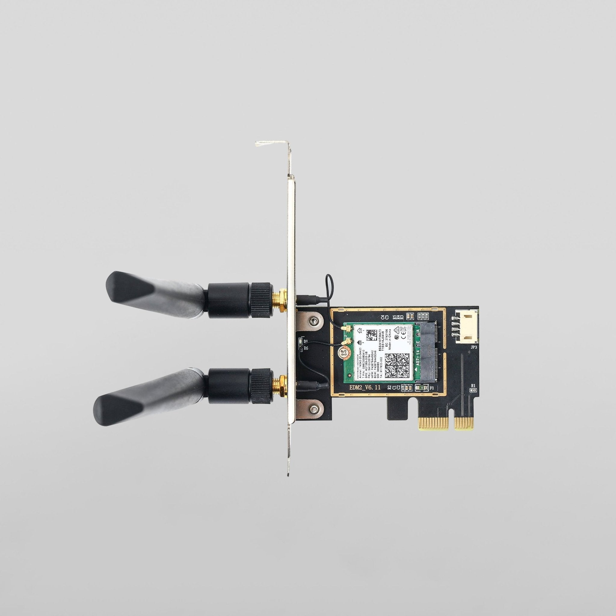 Intel AX210 WiFi 6E PCIe Card with 8Dbi Antennas Set