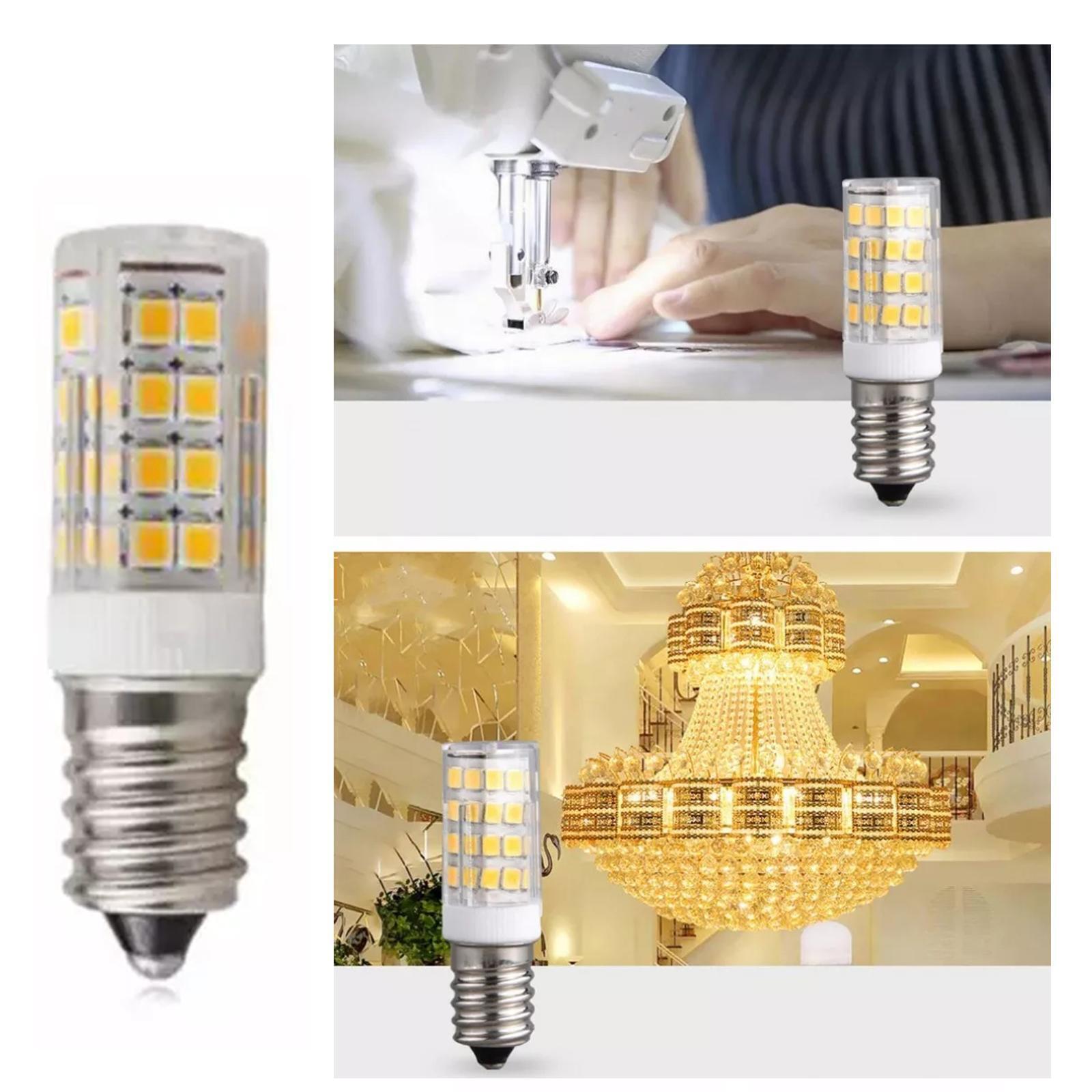 1 Pack LED Corn Bulb E14 2835 SMD Globe Lamp 5W Night Lights For Himalayan Salt Lamps