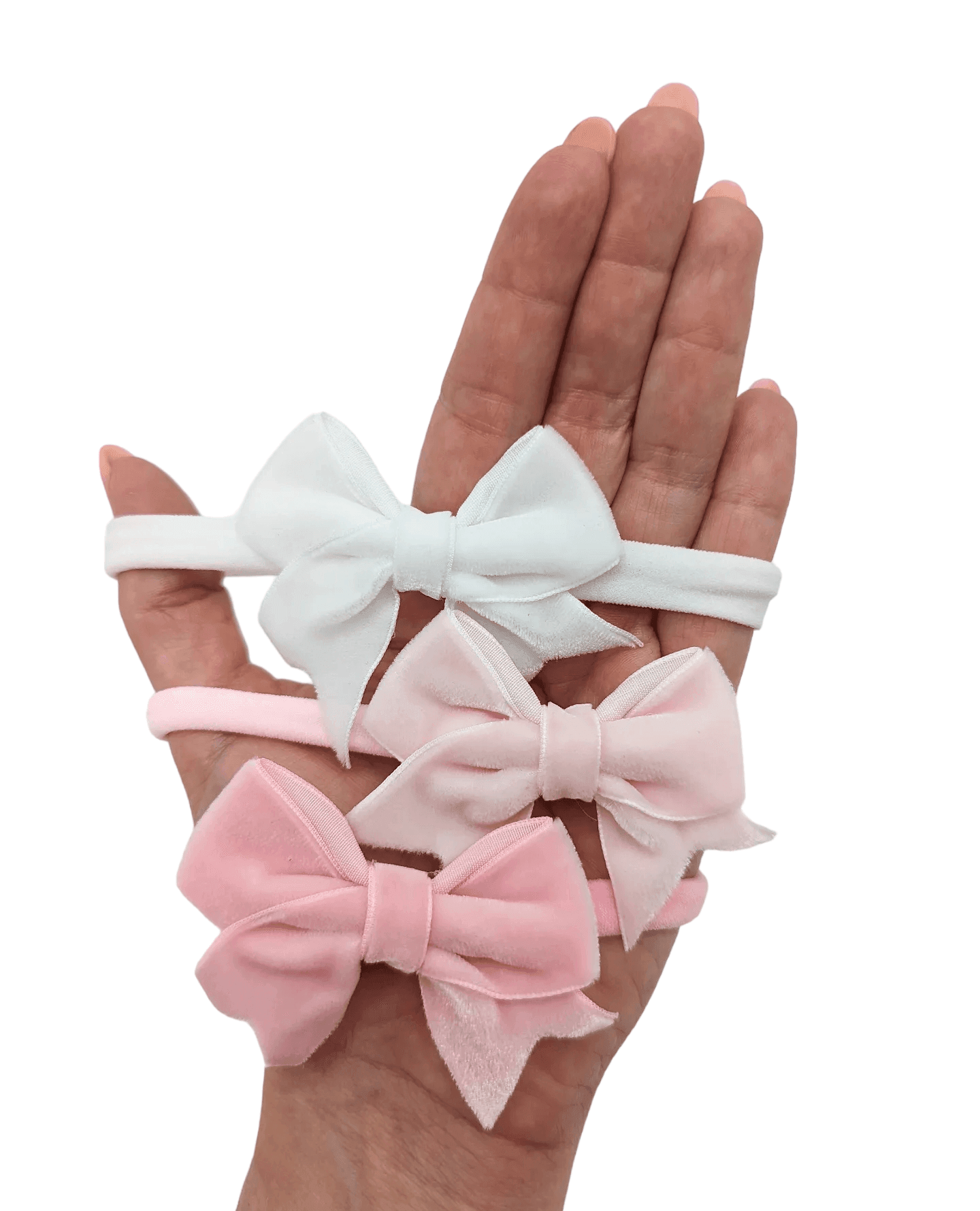 2.5 inch Velvet Kiss Dainty Bow On Headband