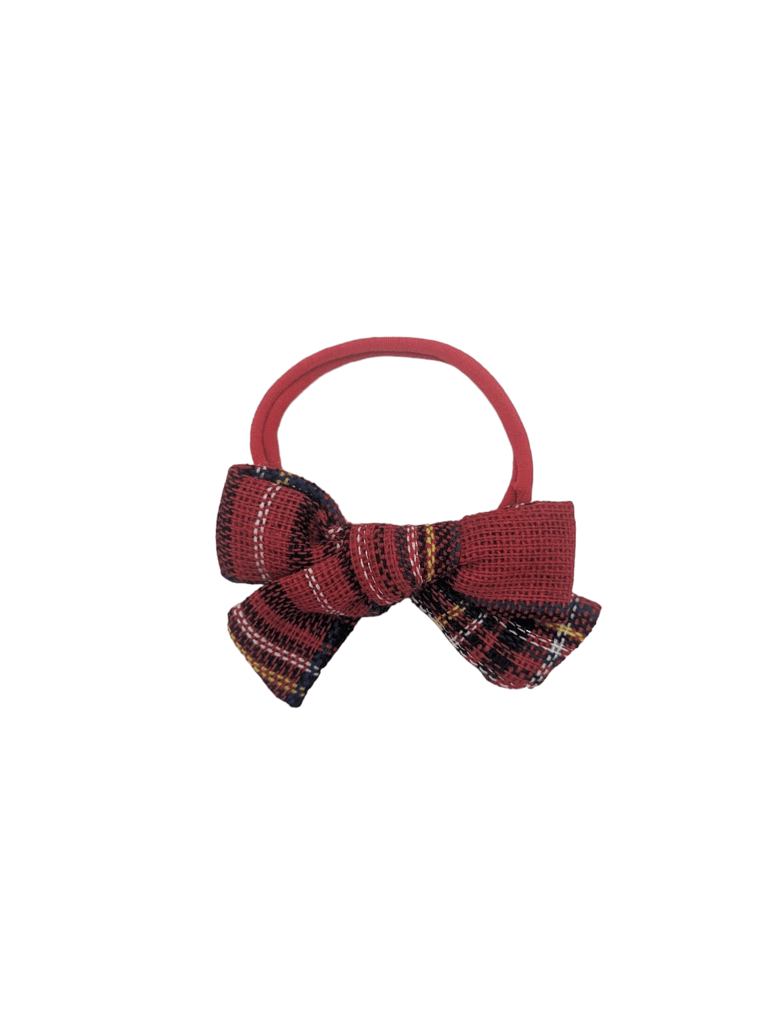 3.5 inch Tartan Dainty Bow On Headband - Christmas Collection