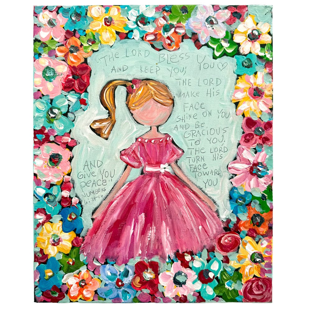 "Blessing and Blossoms" 16"x20" Original Painting