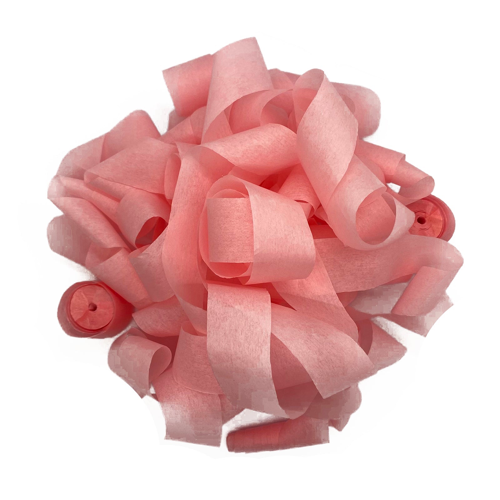 Baby Pink Tissue Paper Streamers - 20 Rolls (1" x 30')