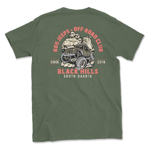 605 Jeeps Club Off Road T-shirt