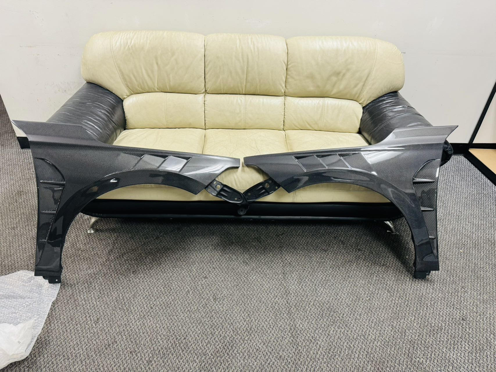 2022-2025 11th Gen Honda Civic Aftermarket Real Carbon Fiber V2 Fender Set (Sedan and Hatchback)