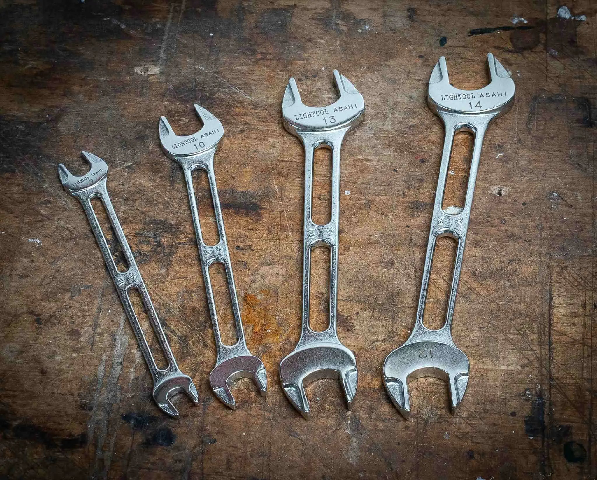 Asahi LIGHTOOL trail wrenches