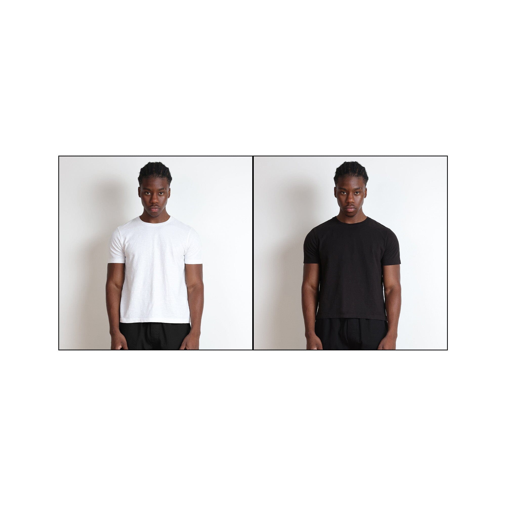 2-Pack | Los Feliz Crop Muscle Tee II | Slub