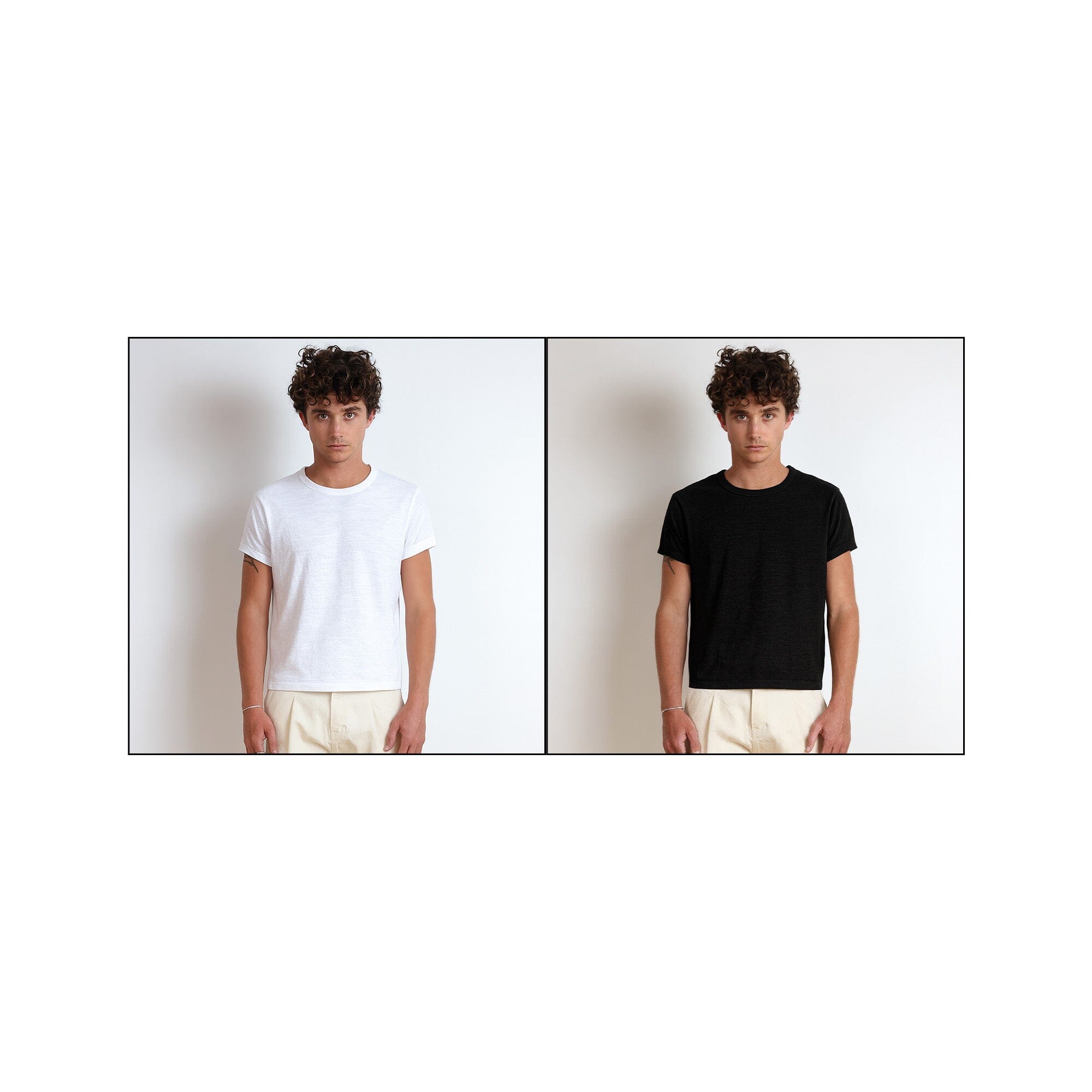 2-Pack | Tony Baby Tee | Slub | Mens