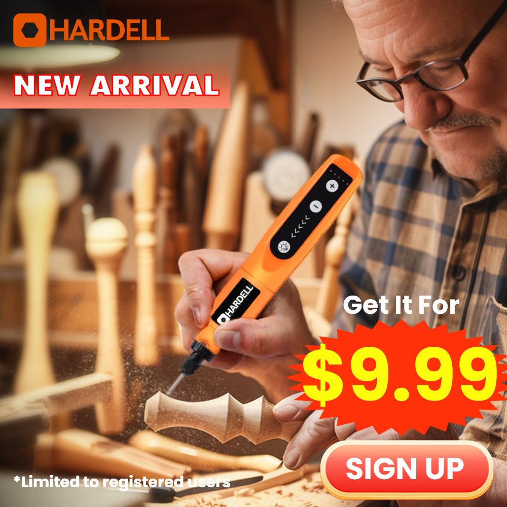 HARDELL HDRT0409 3.7V,5-Speed Mini Cordless Rotary Tool
