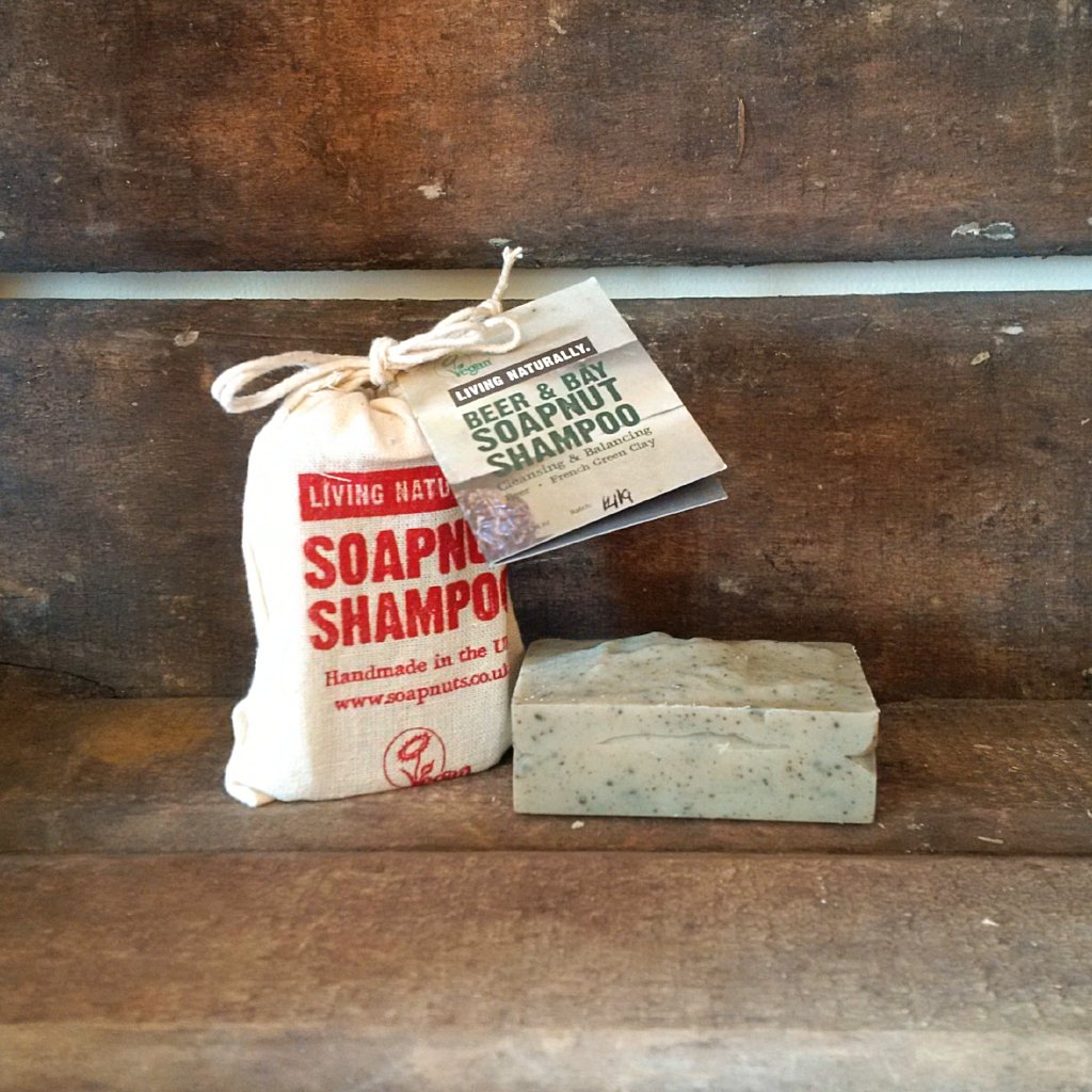 Beer & Bay Soapnut Shampoo Bar 90g