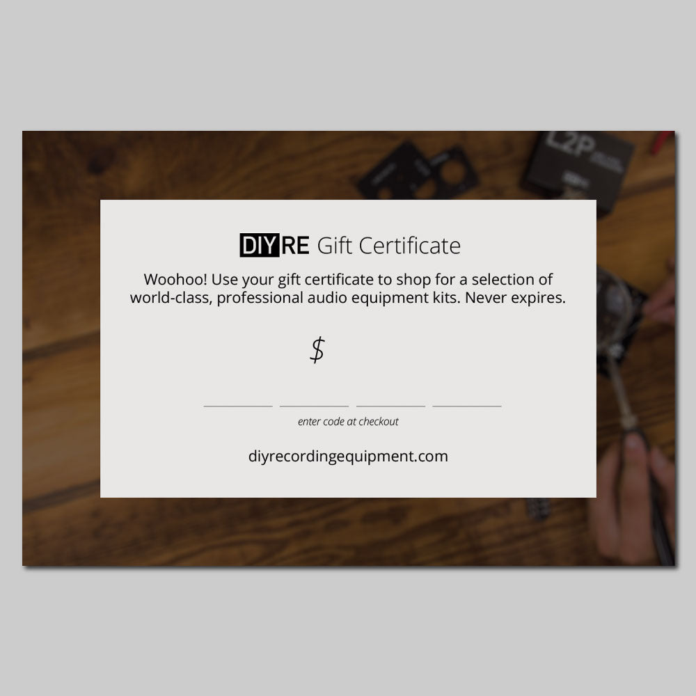Physical Gift Card