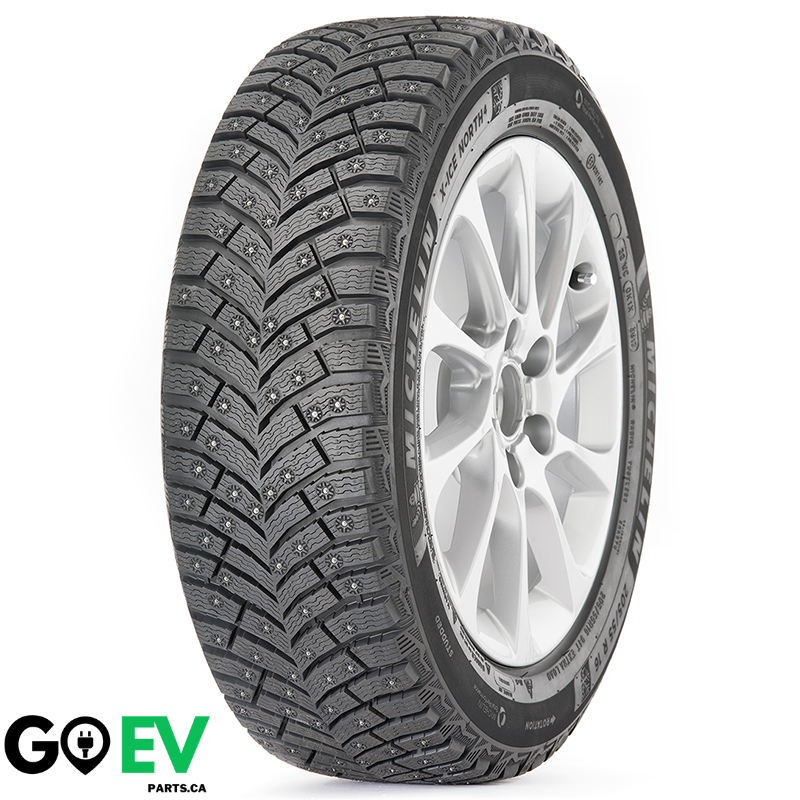 Michelin X-Ice North 4 (Studded) Winter Tire 225/55R18 XL – Compatible with Hyundai Ioniq 6
