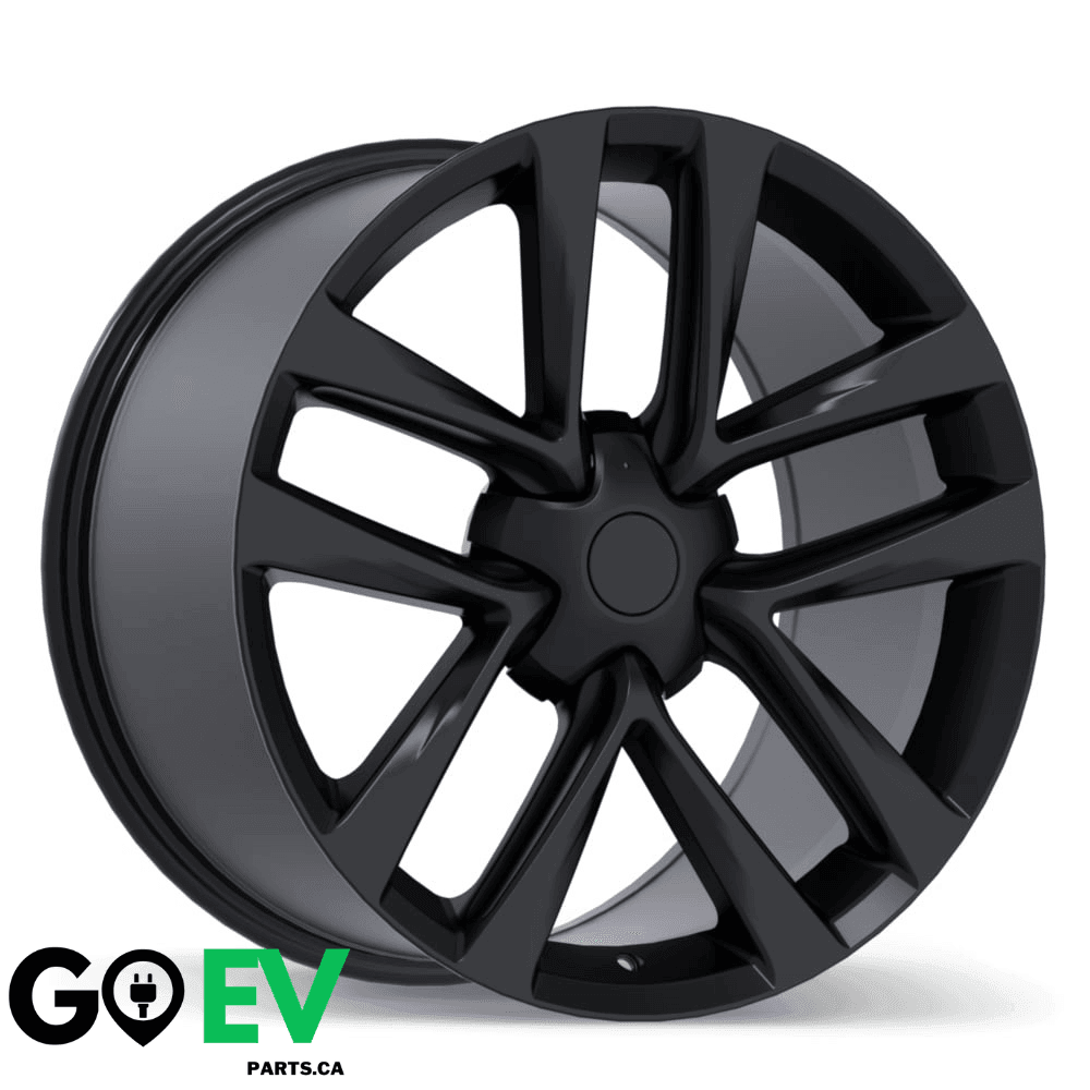 Replika R264 - Black - 19" x 9.5" – Engineered for Tesla Model 3/Y Compatibility