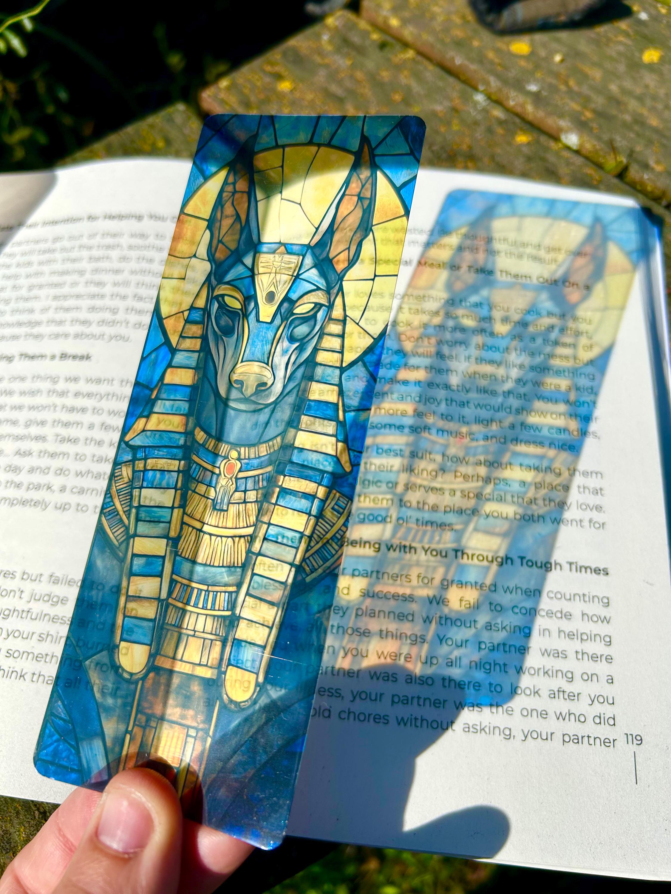 Anubis Bookmark - Egyptian God of the Underworld Design, Perfect for Book Lovers, Fantasy Fans, and History Enthusiasts, Unique Gift