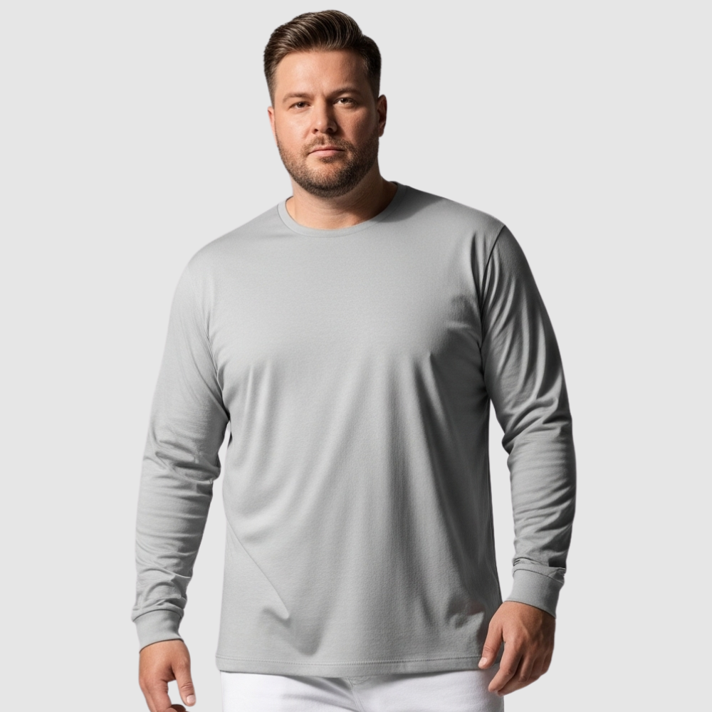 Big Men's Long Sleeve Tee