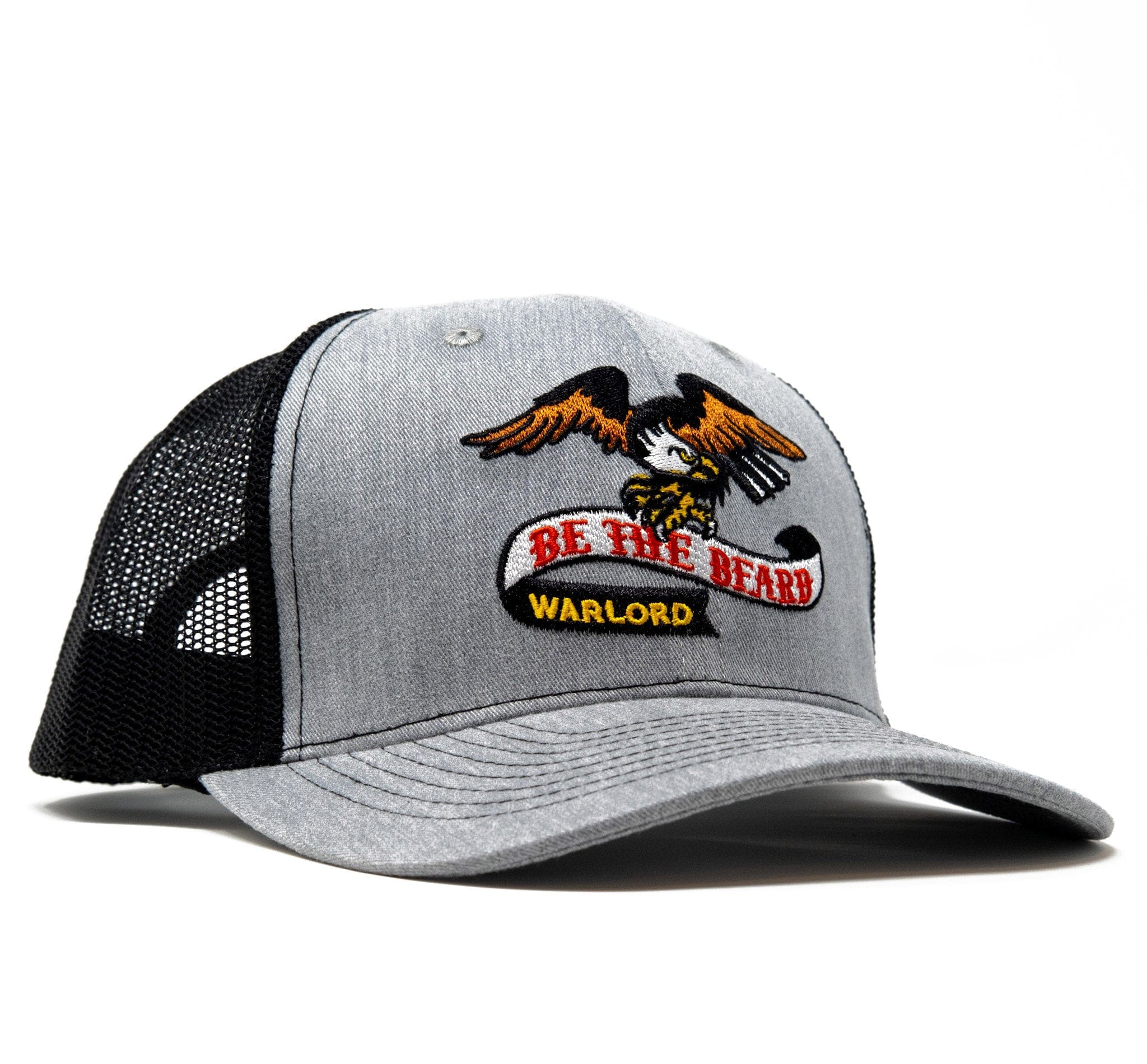 Freedom Eagle Trucker Hat - Grey/Black