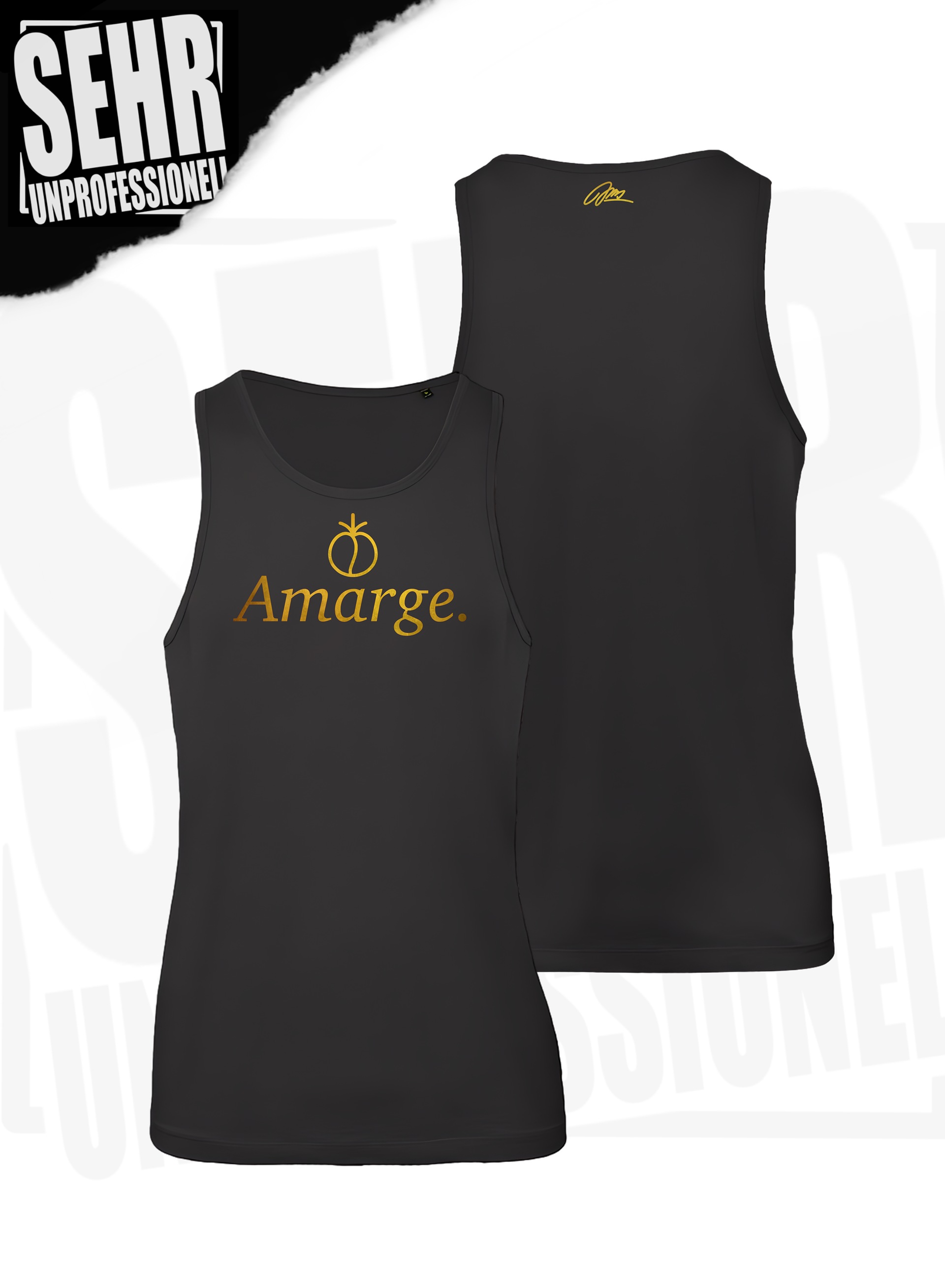 "Amarge." Man- & Ladies-Tanktop