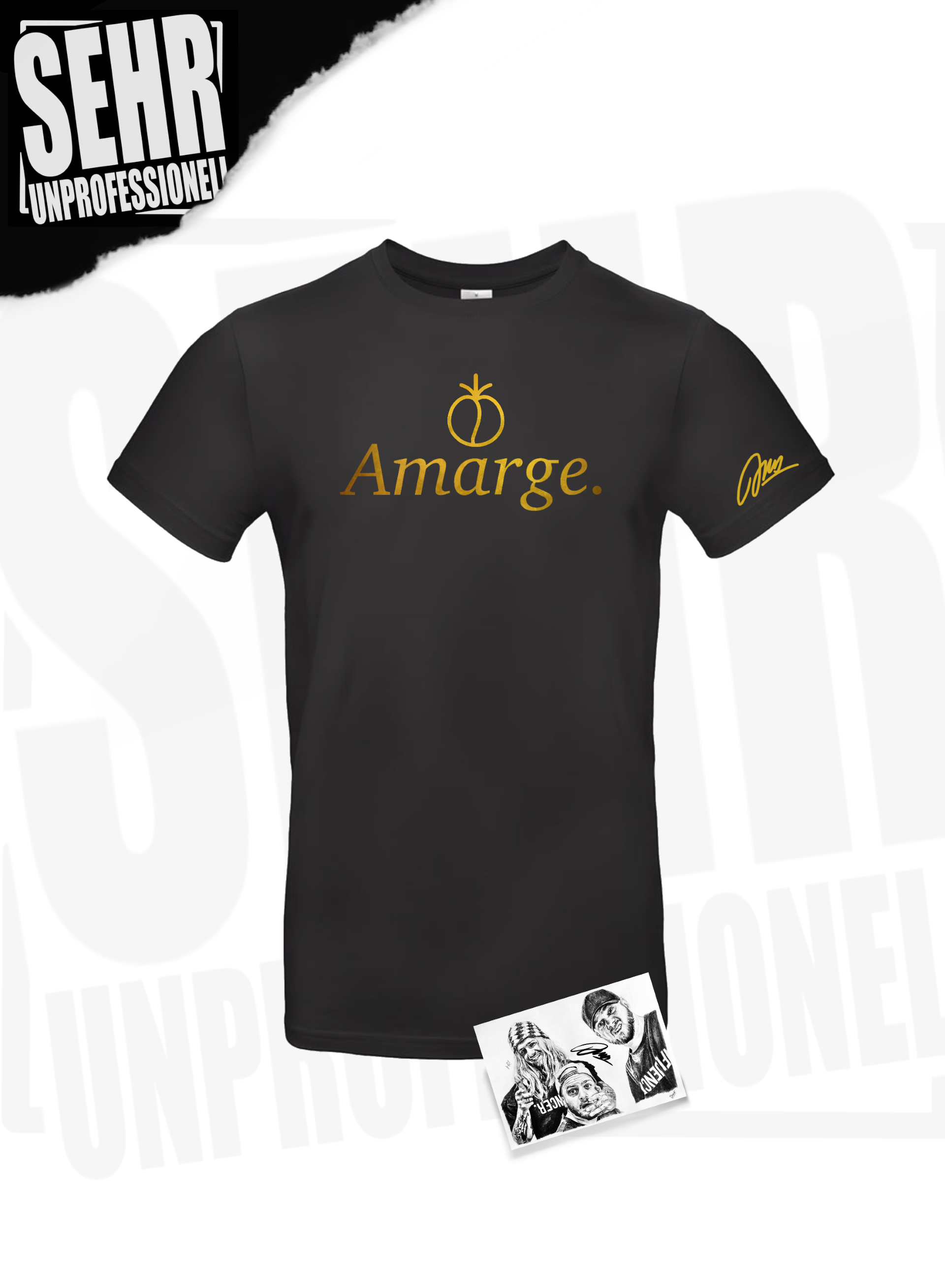 "Amarge." Regular- & Ladies-Shirt