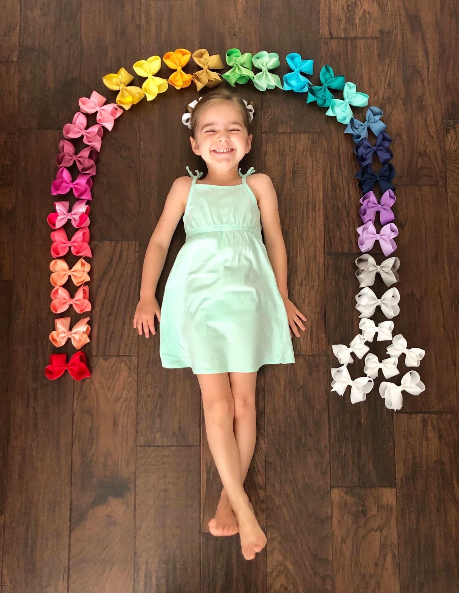 3 Inch Hair Bow Set - 24 Bows