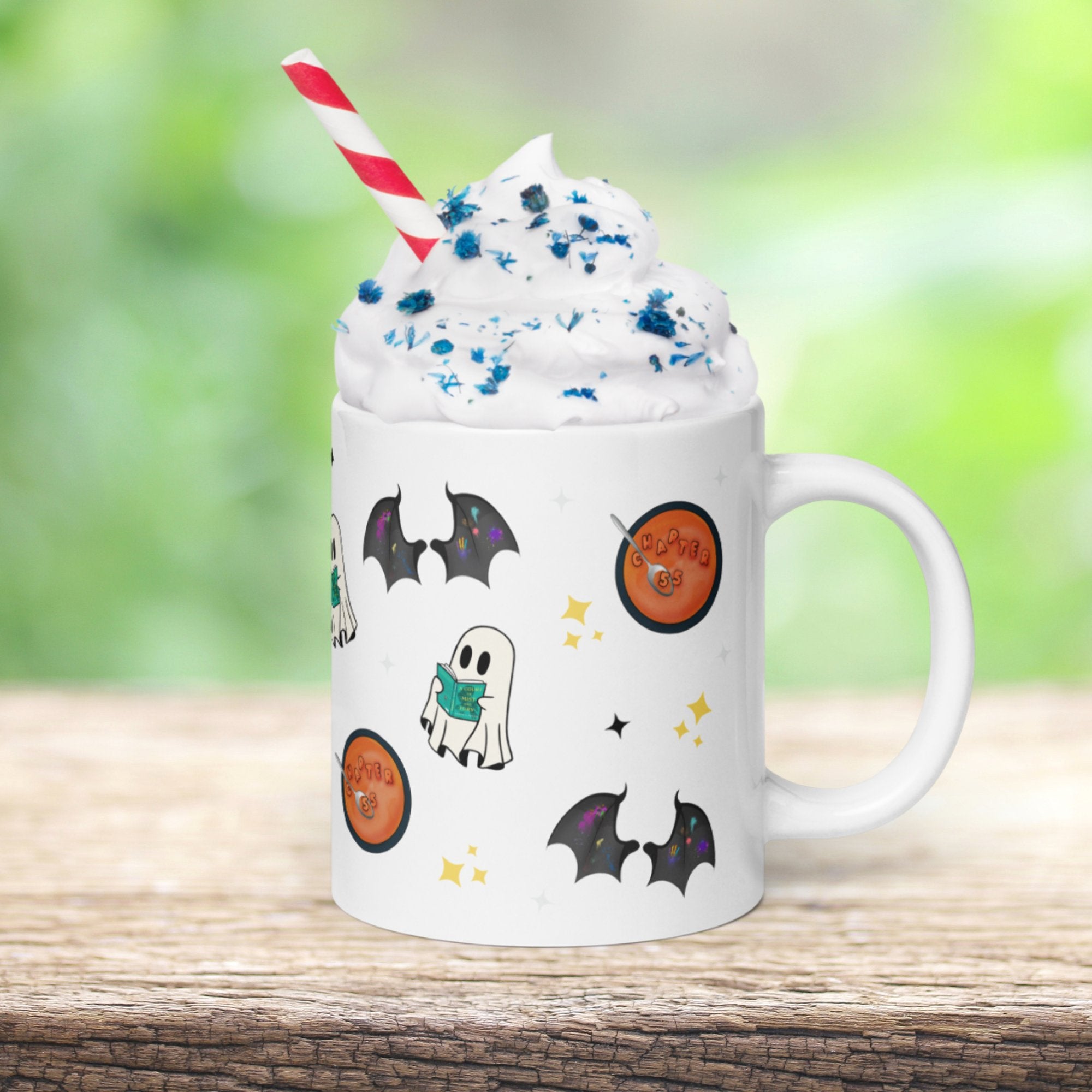 ACOMAF Chapter 55 White glossy mug