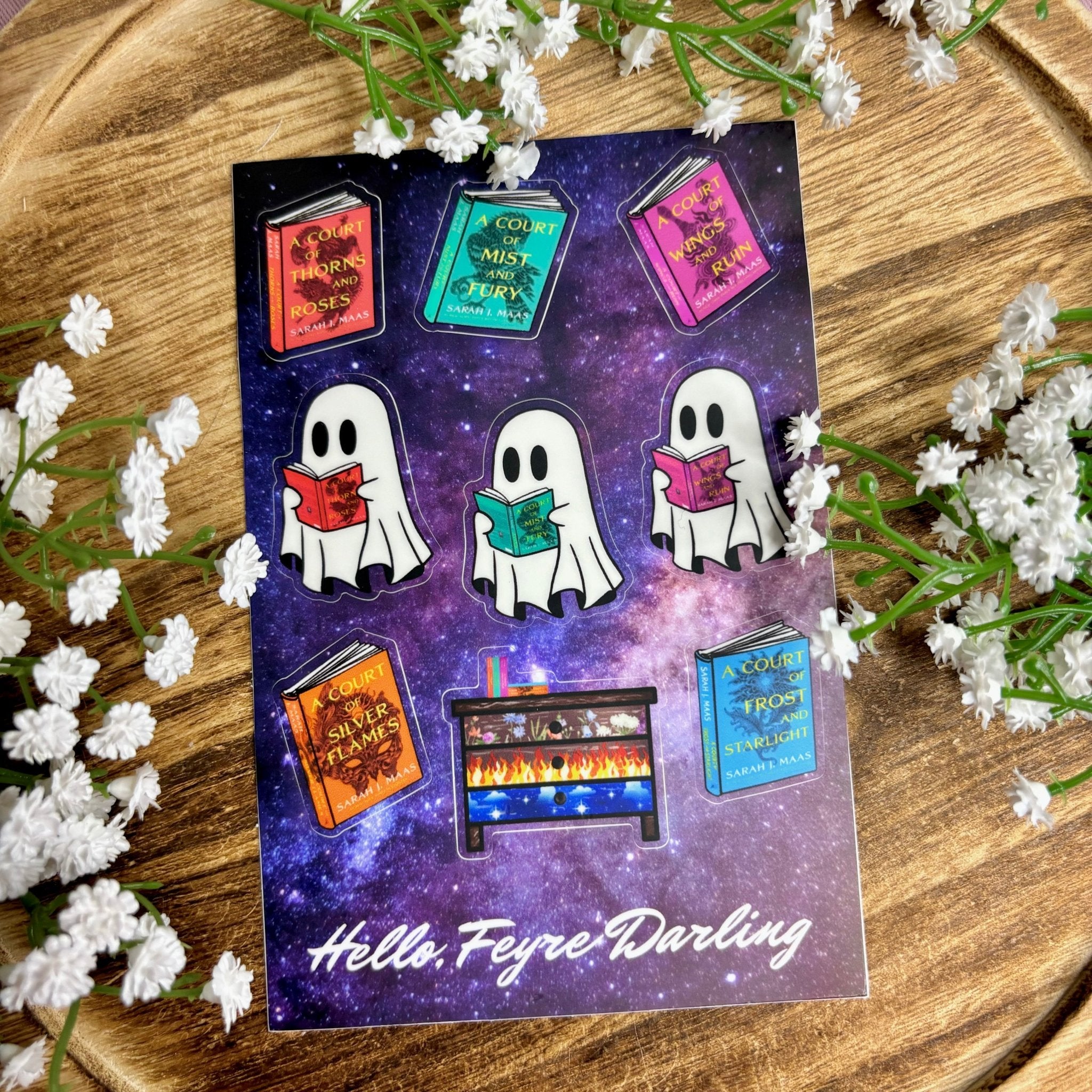 ACOTAR series Sticker Sheet