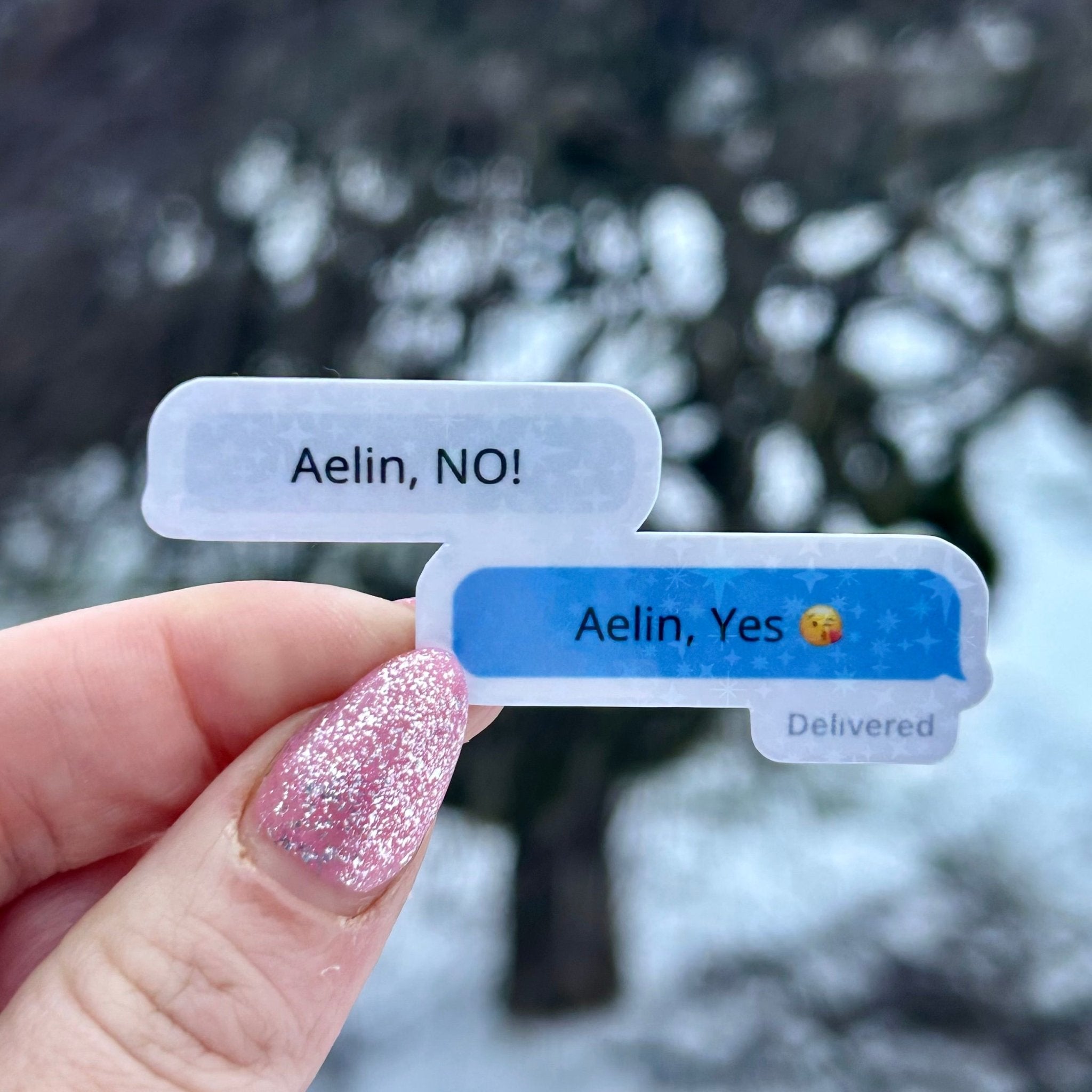 Aelin Text Message Sticker