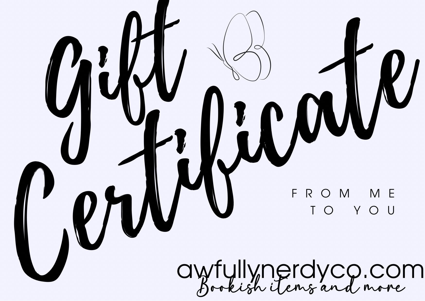 Awfullynerdy.co Online Code Gift Card