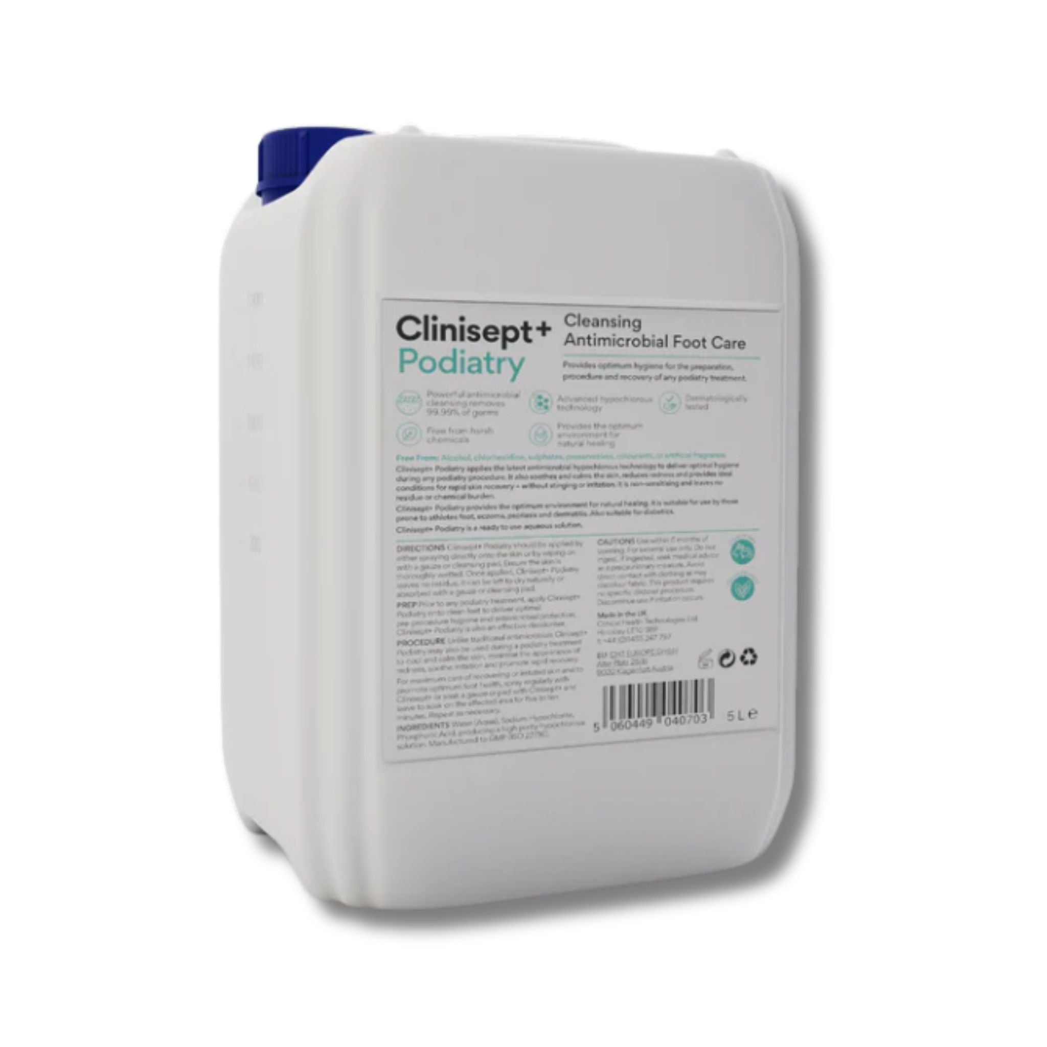 Clinisept+ Podiatry 5L Container (Professional Use)