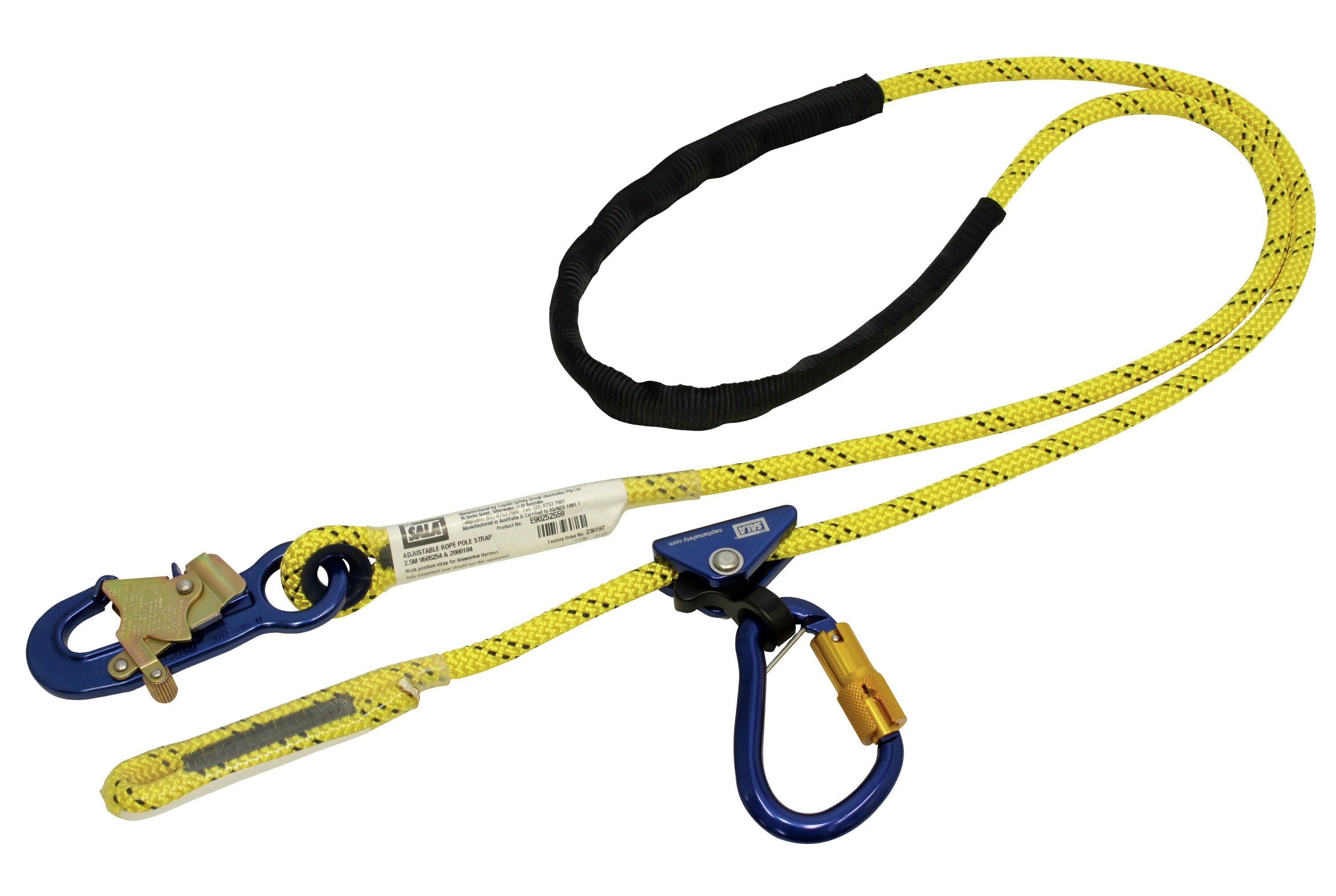 3M DBI-SALA Rope Pole Strap with Alloy Connectors