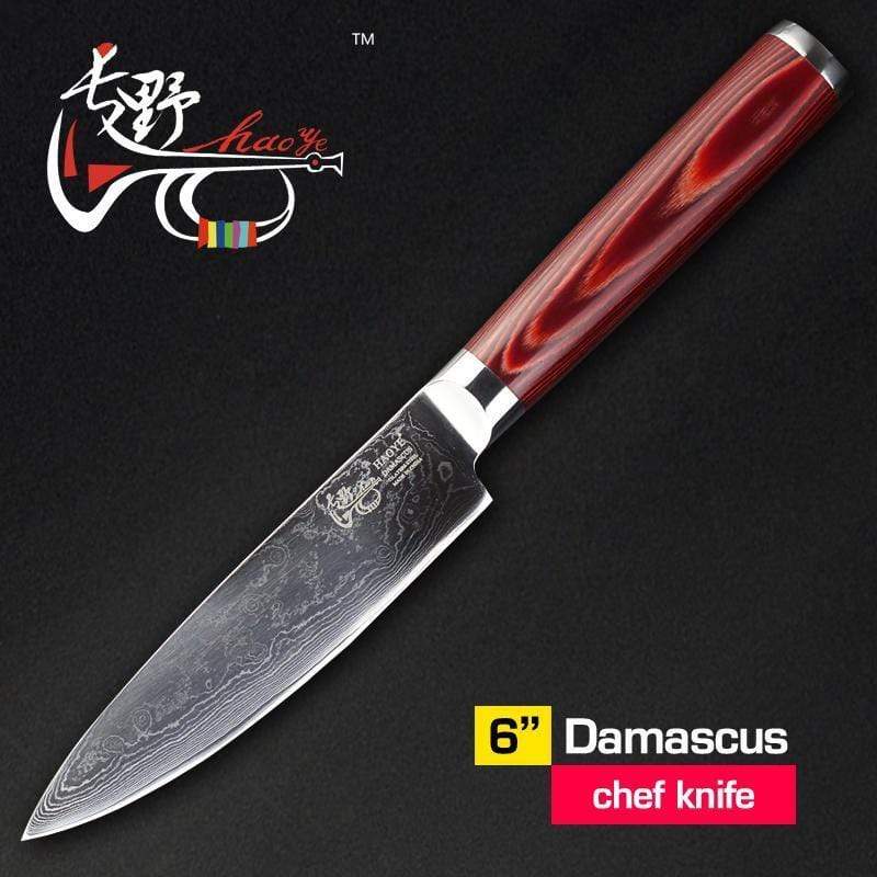 Japanese Damascus Steel Steak Knife