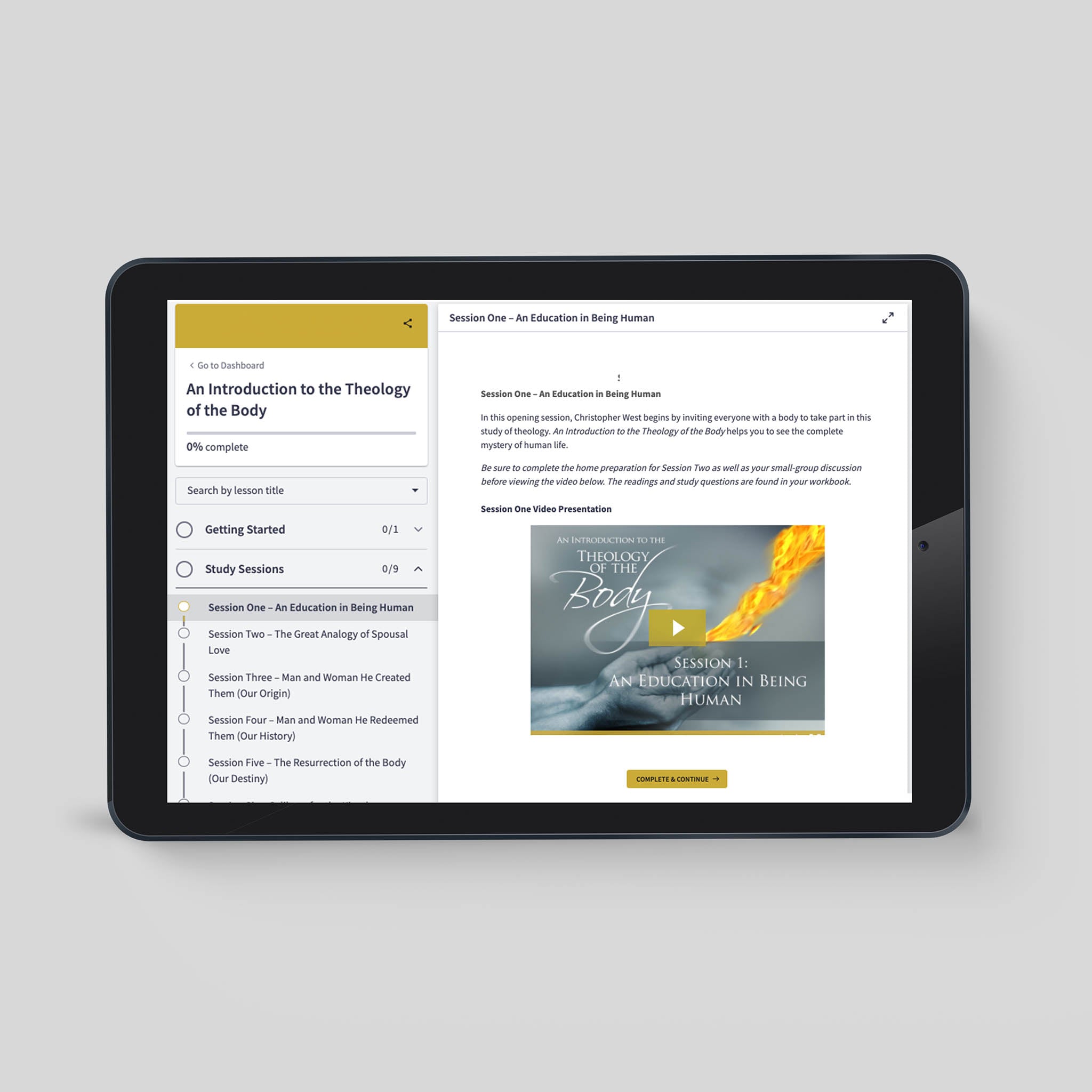 An Introduction to the Theology of the Body Online Access