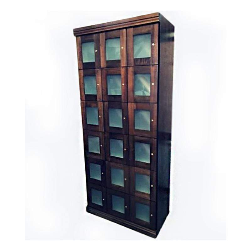 18 Commercial Cigar Humidor Lockers | Frosted Glass