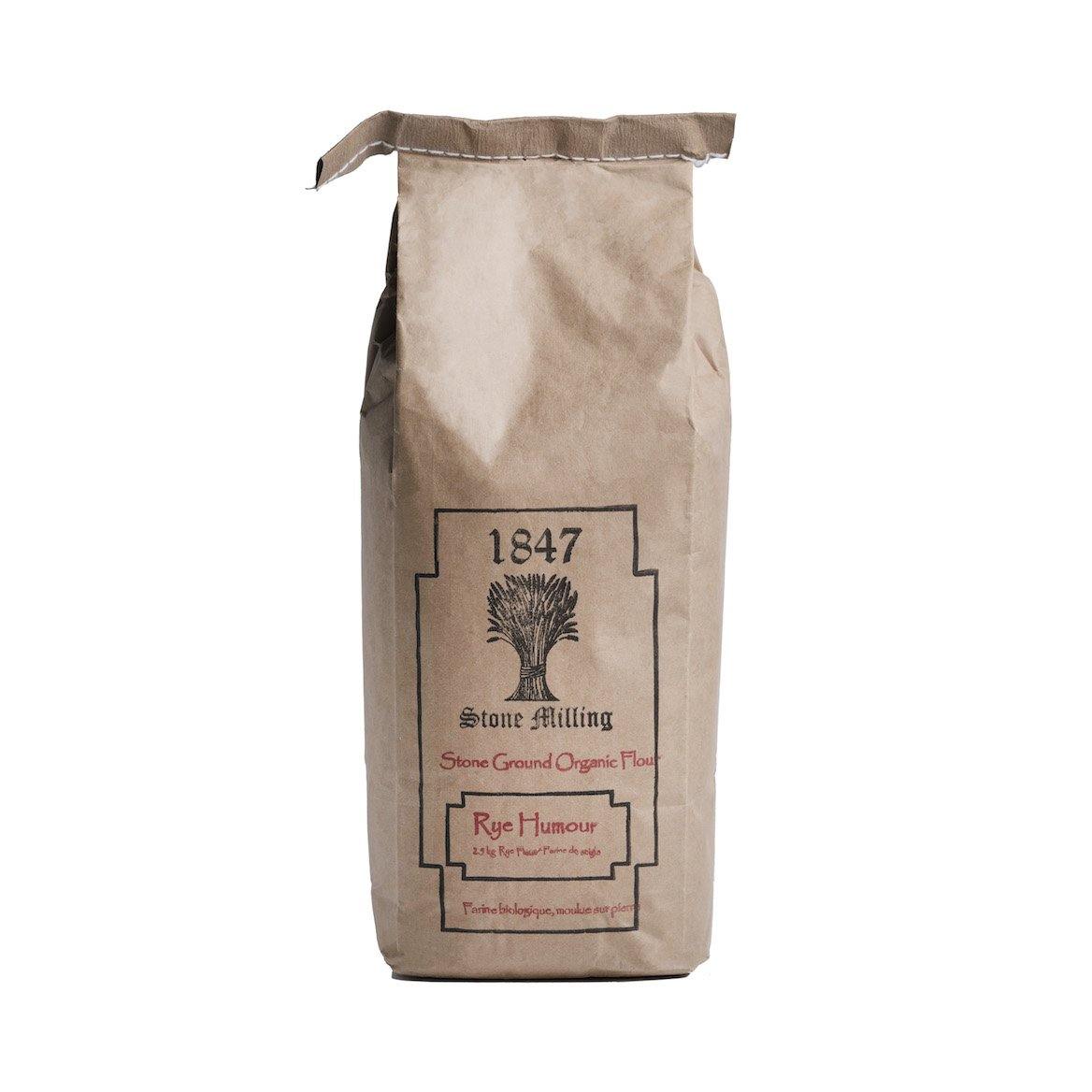 1847 STONE MILLING Rye Humour – Organic Unbleached Rye Flour