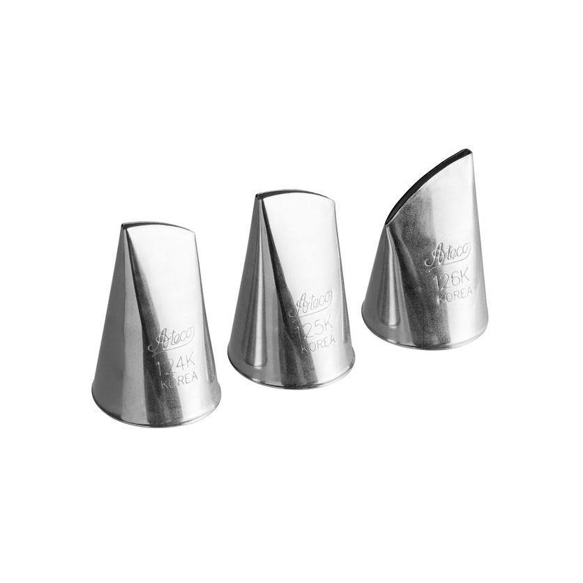 ATECO 3-piece Korean Flower Tip Set