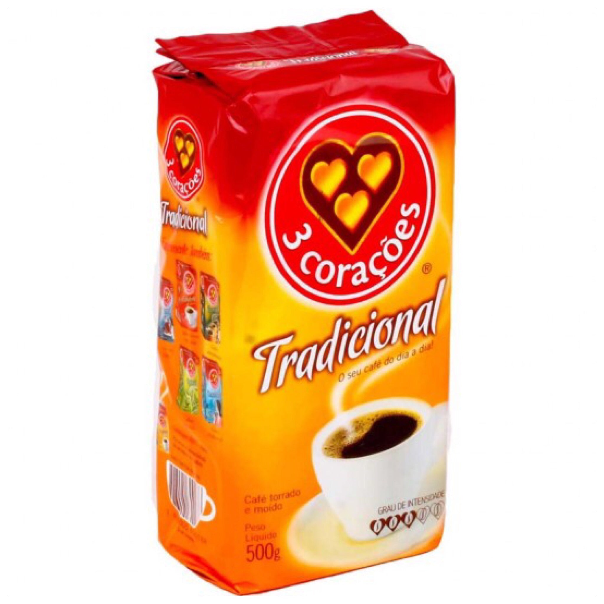 3 Coracoes Cafe Tradicional 500g