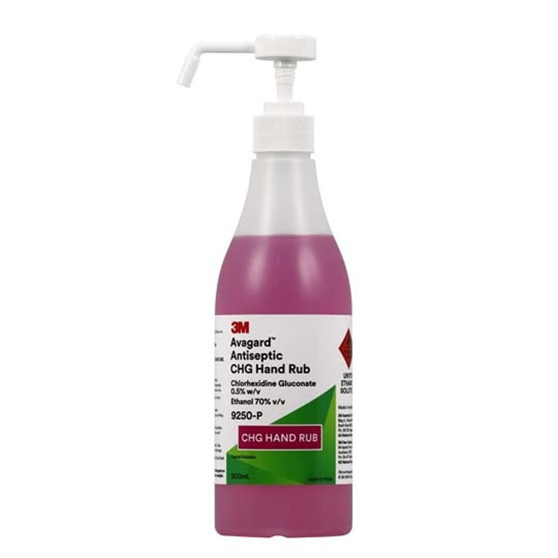 3M Avagard Antiseptic Hand Rub With Pump 500mL | EACH