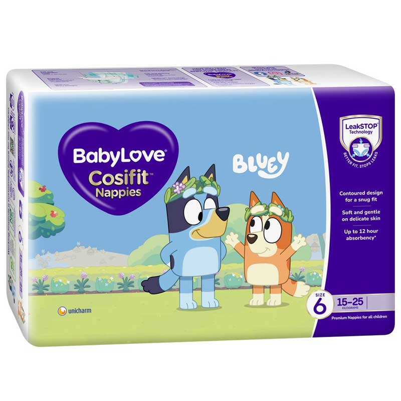 BabyLove Cosifit Nappies Junior Size 6 (15-25kg) | Pack of 26