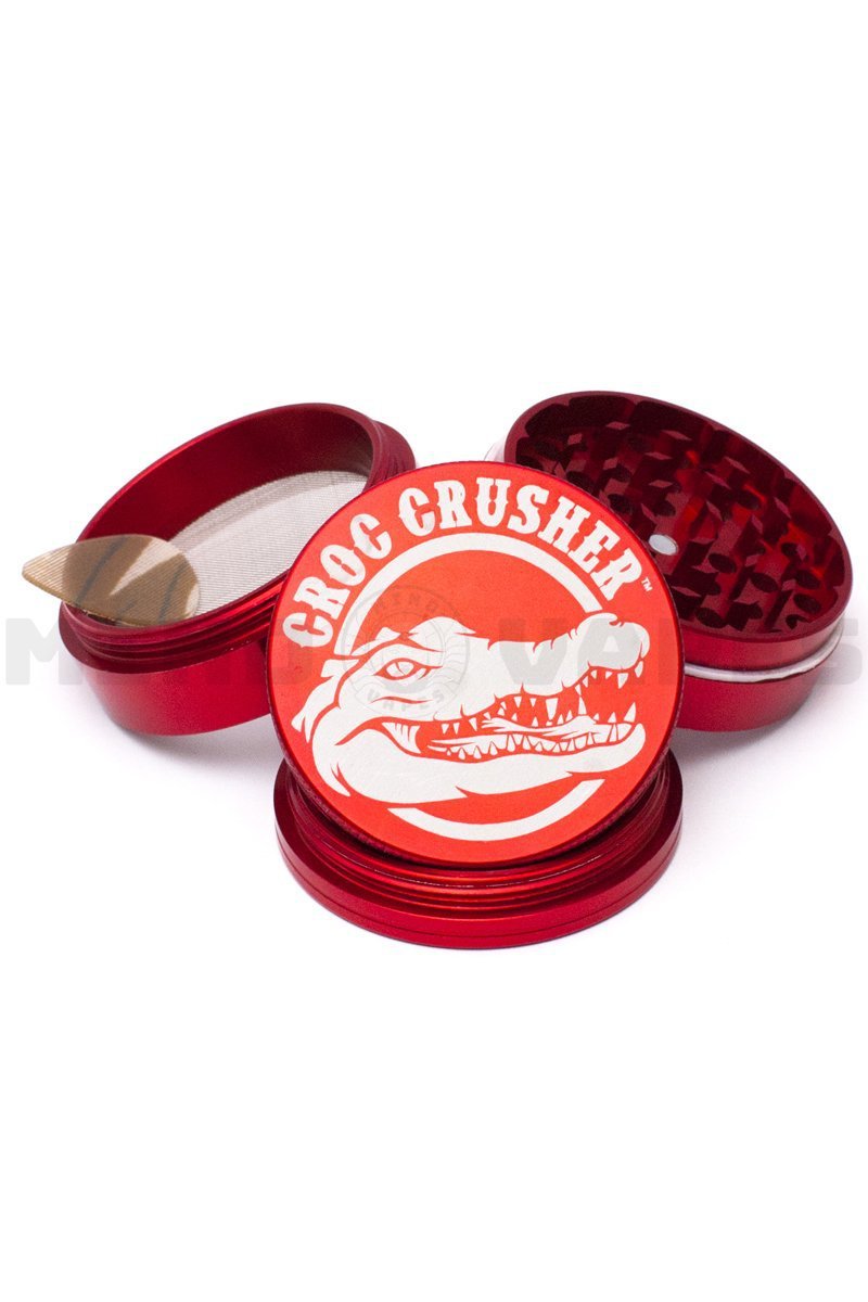 Croc Crusher - 2.5 inch 4 Piece Herb Grinder