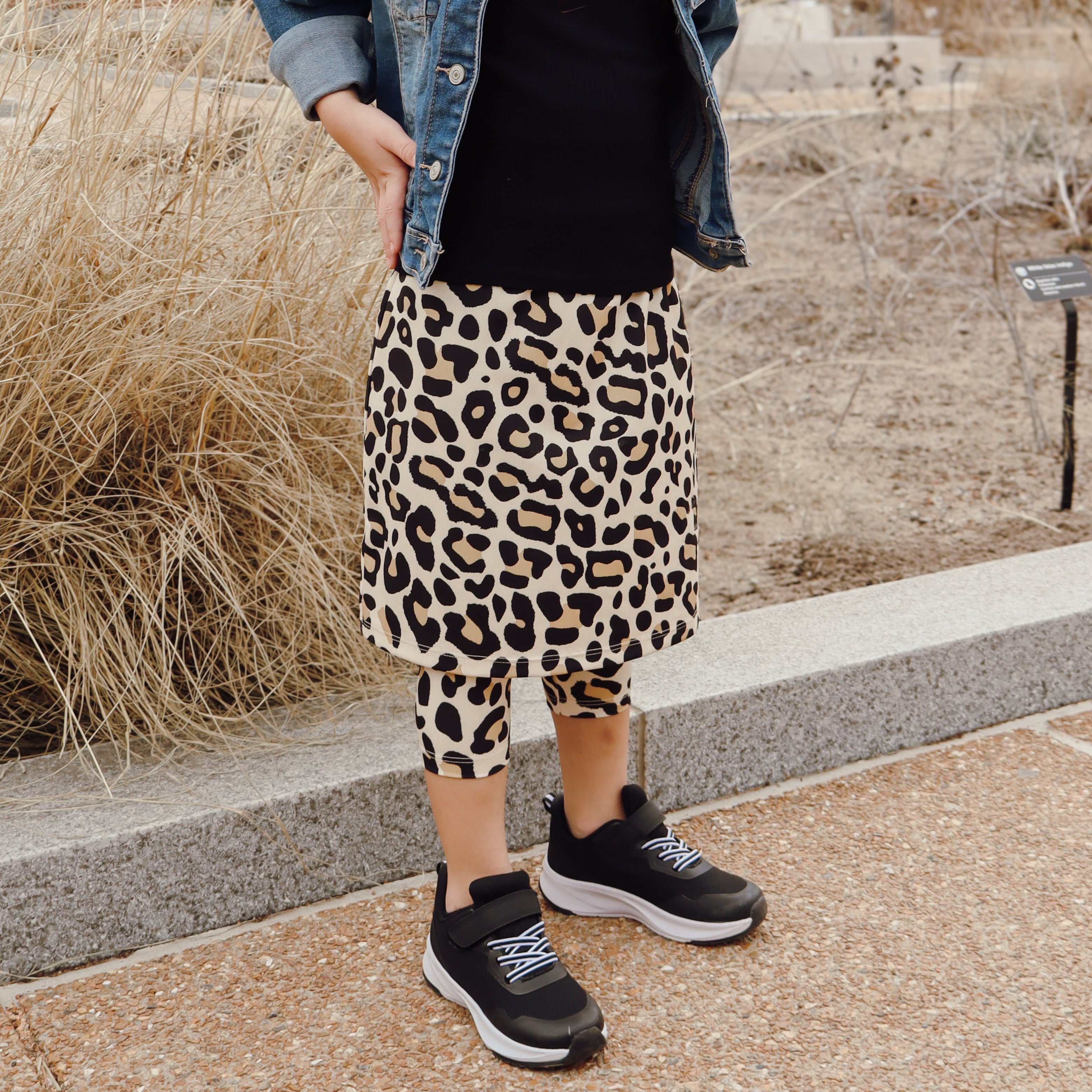 Leopard Capri - Youth