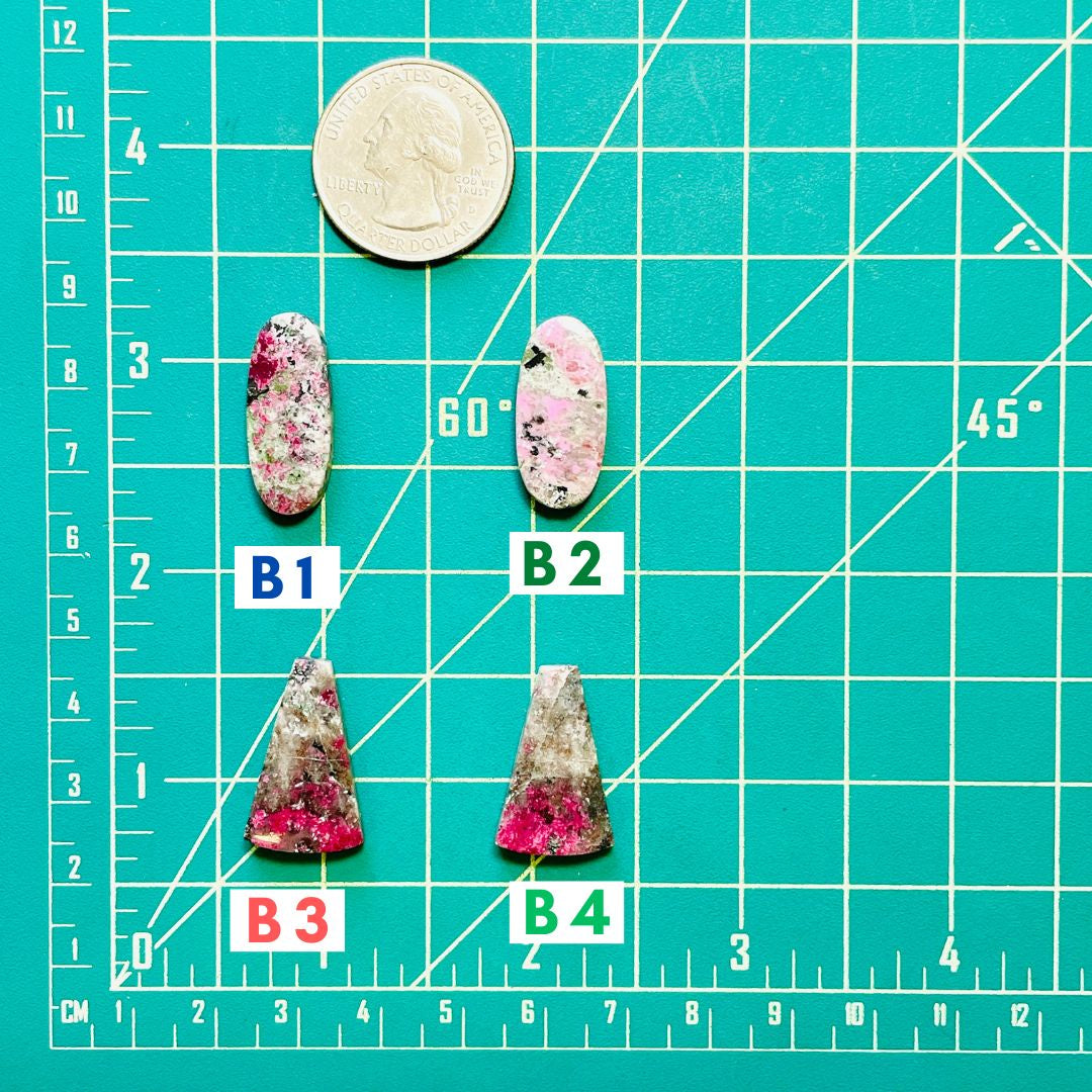 1. Large Oval Cobaltoan Calcite - 061124