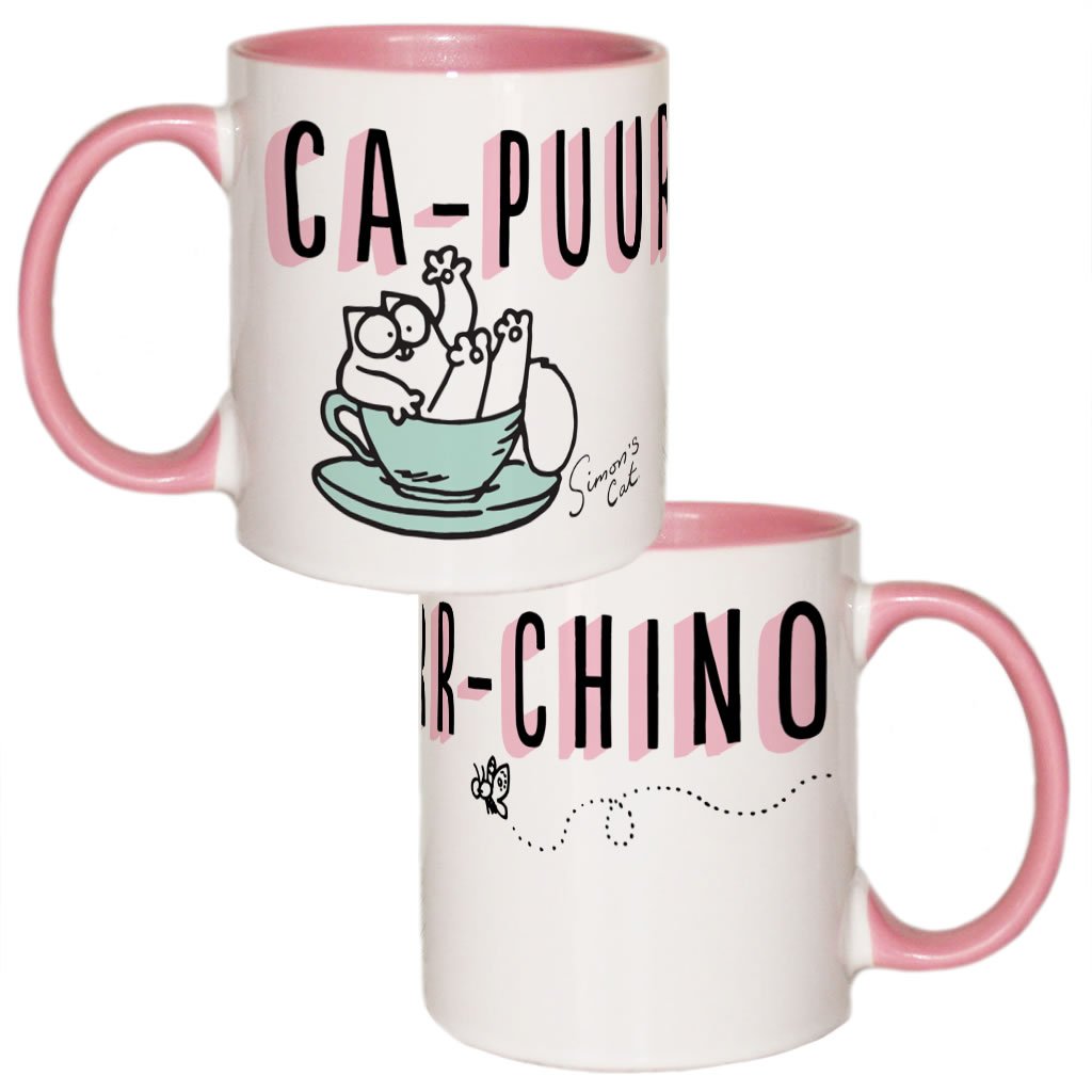 Ca-Puurr-Chino Coloured Insert Mug
