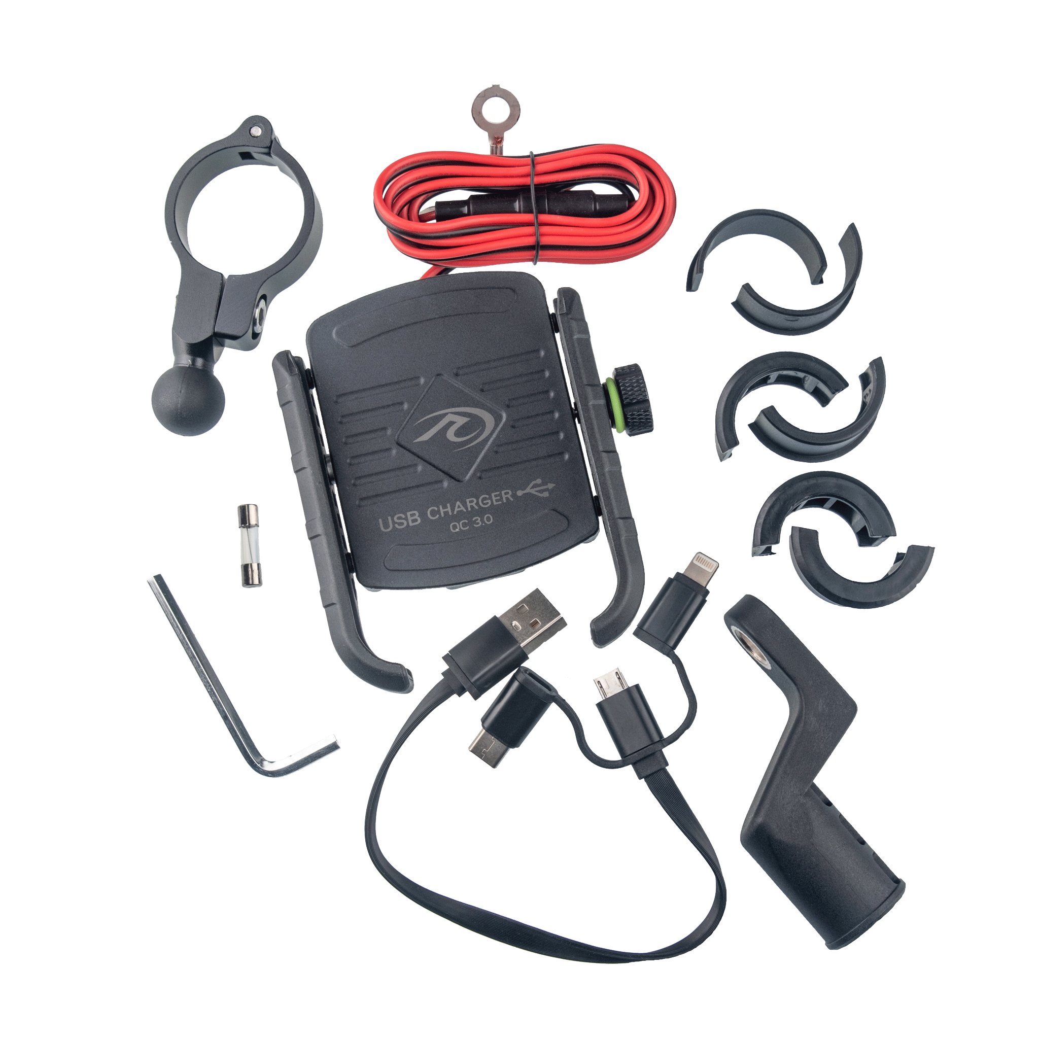 PA020 - Phone Mount with USB Charging port