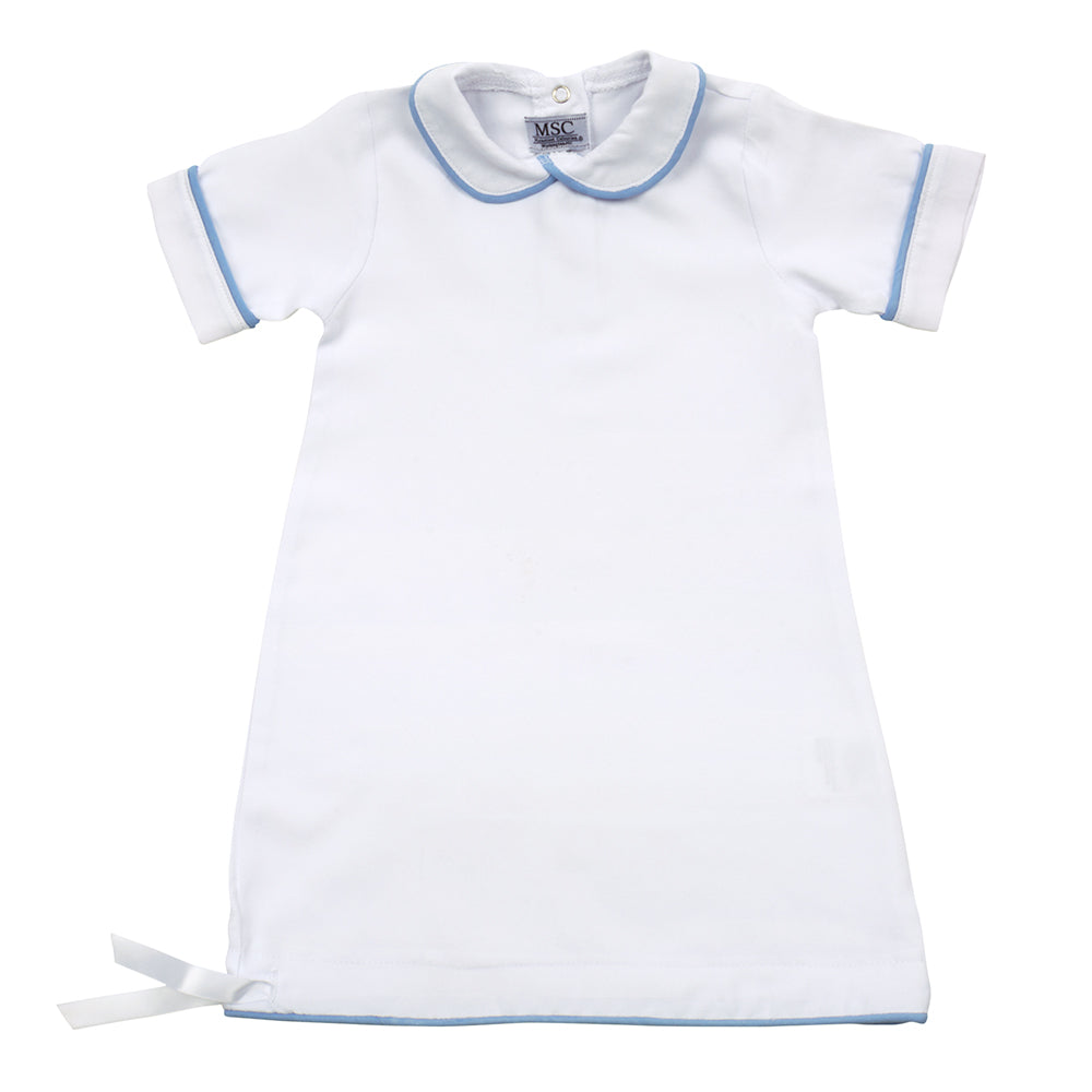 Bottom Piping Day Gown 0-6 Months