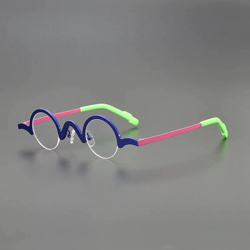 Beecher Small Round Titanium Glasses Frame