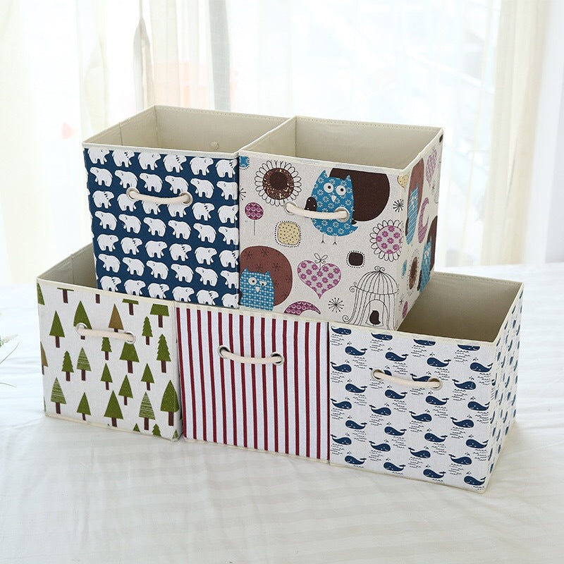 Collapsable Storage Bins Clothes Storage Boxes | Caroeas